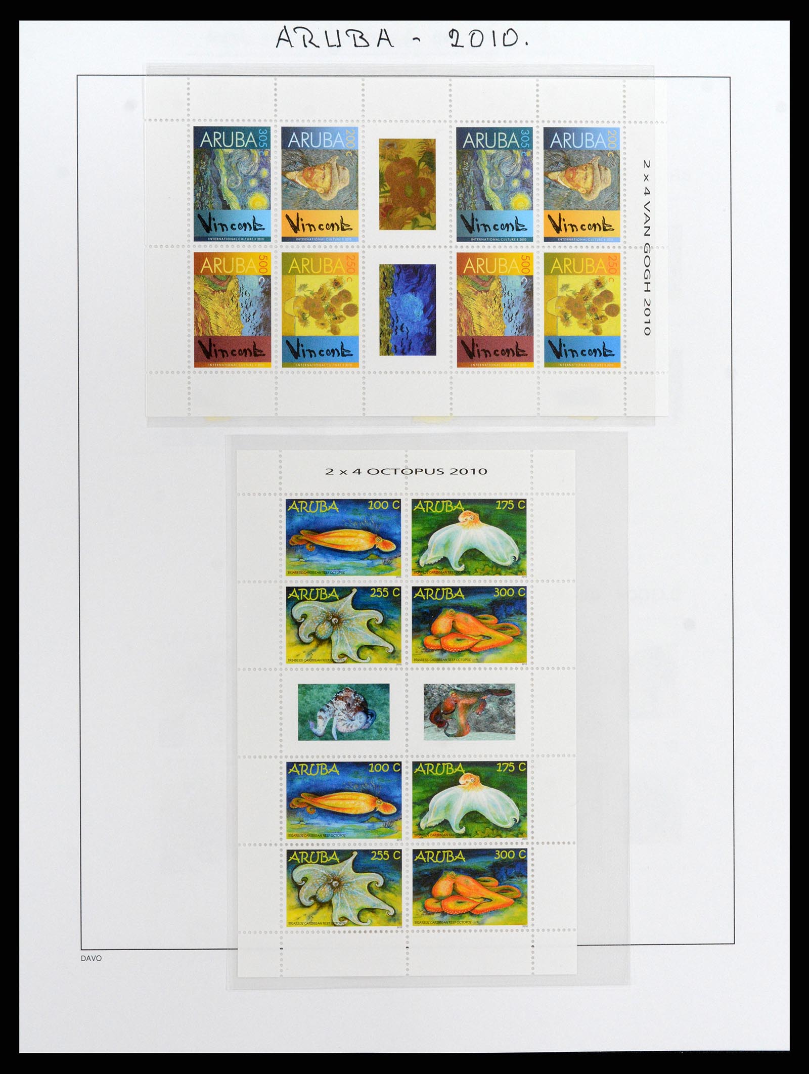 37841 063 - Postzegelverzameling 37841 Aruba 1986-2011.