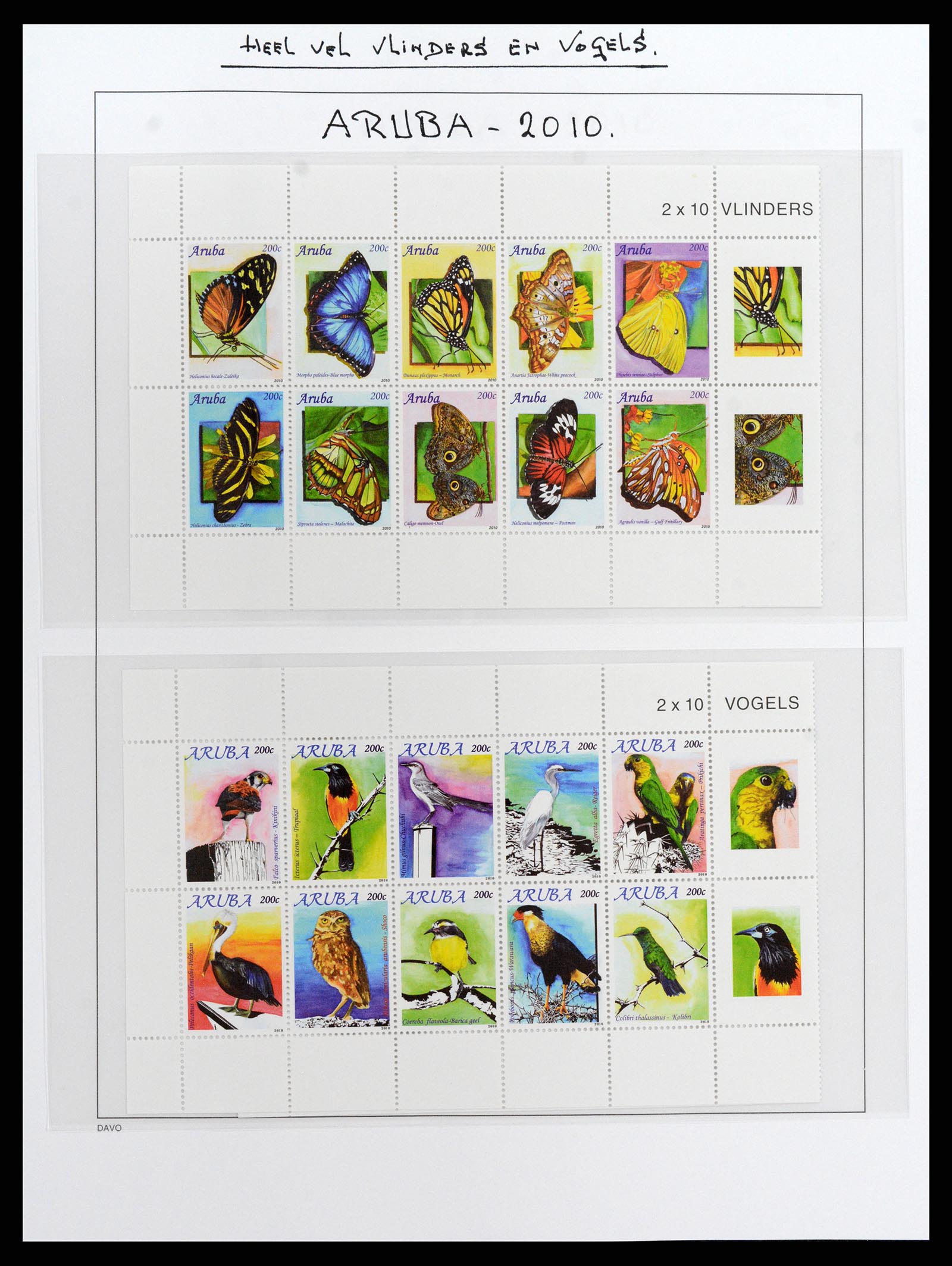 37841 064 - Postzegelverzameling 37841 Aruba 1986-2011.