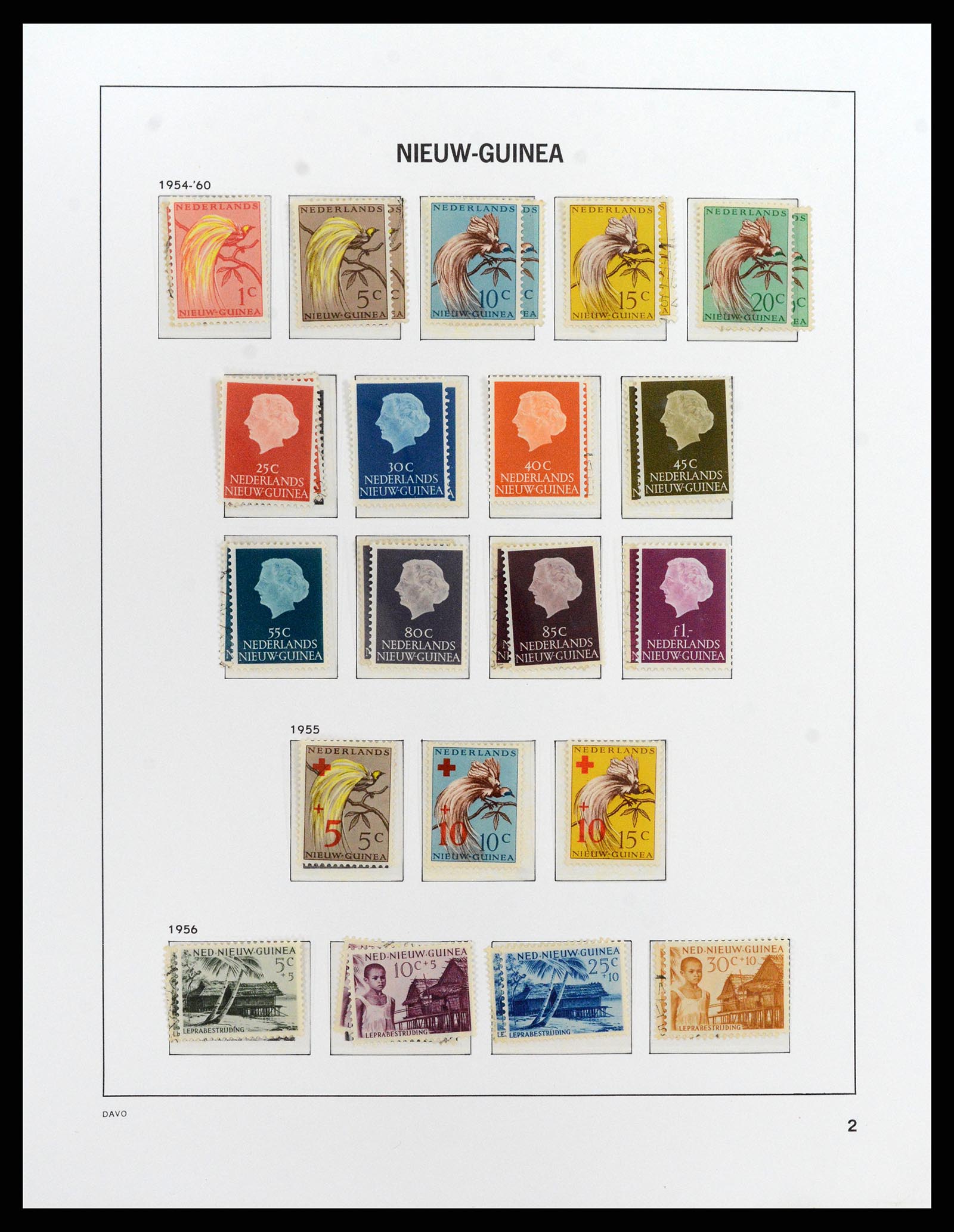 37842 036 - Postzegelverzameling 37842 Nederlands Indië 1864-1948.