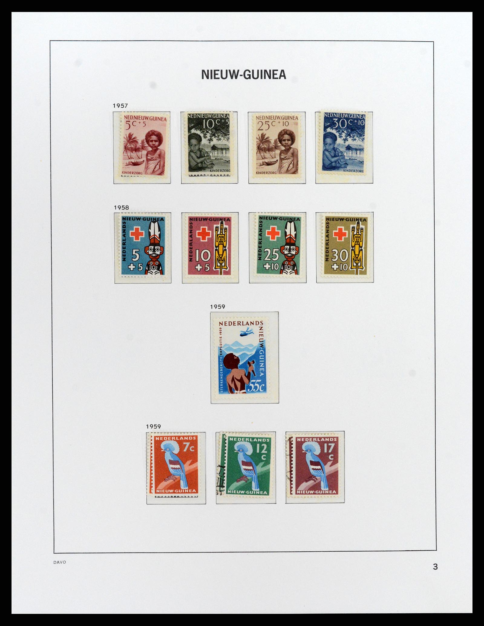 37842 037 - Postzegelverzameling 37842 Nederlands Indië 1864-1948.