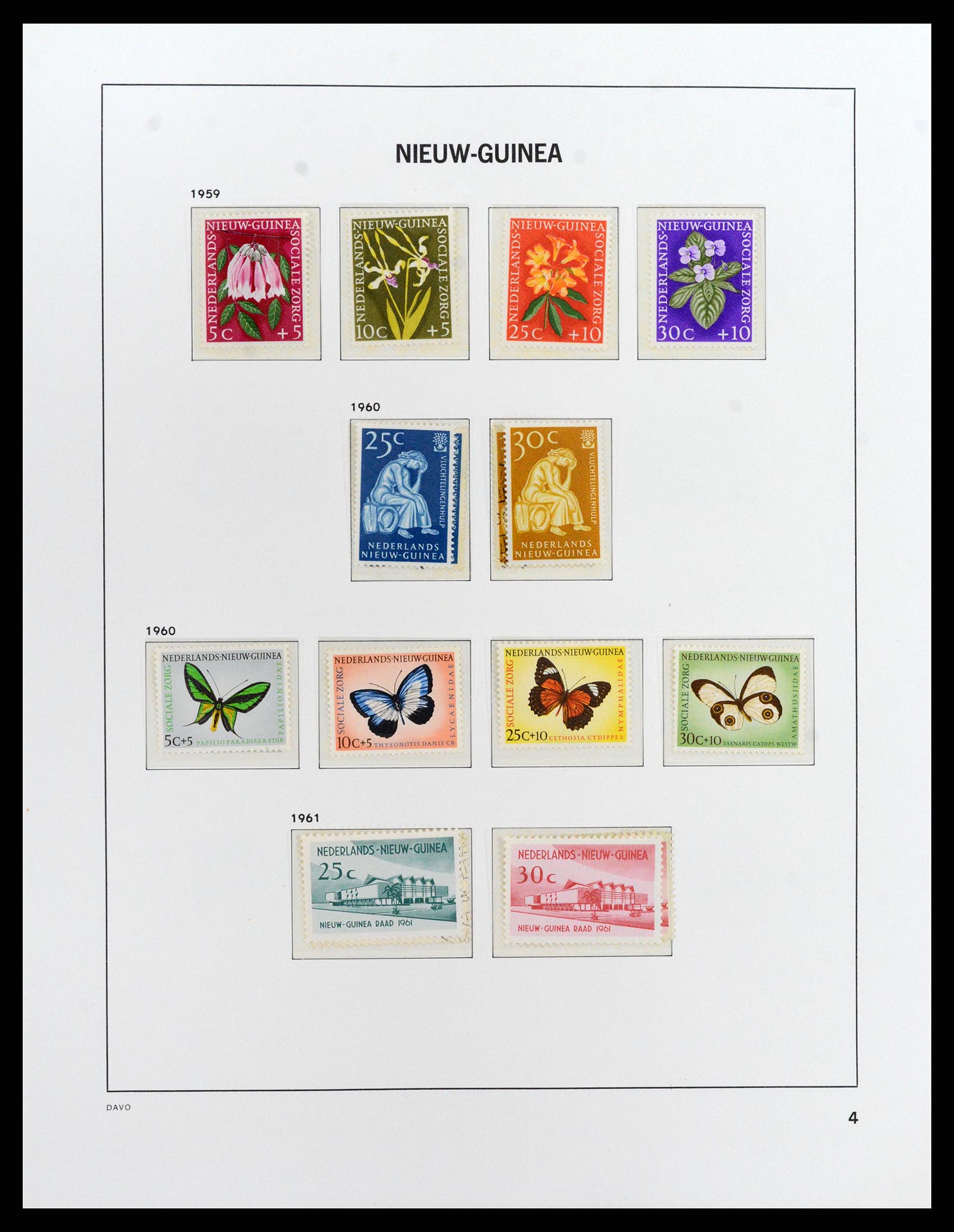 37842 038 - Postzegelverzameling 37842 Nederlands Indië 1864-1948.