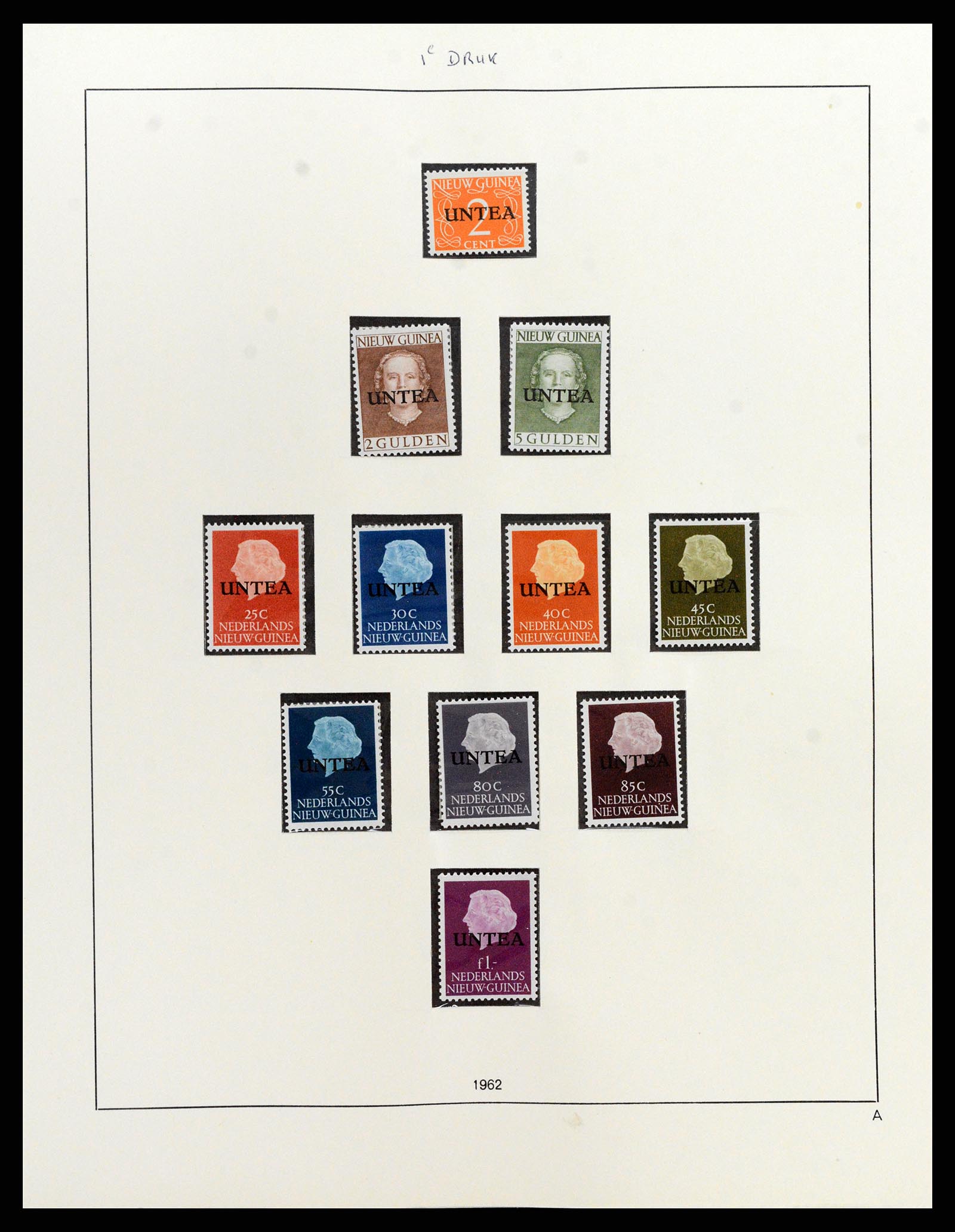 37842 040 - Postzegelverzameling 37842 Nederlands Indië 1864-1948.