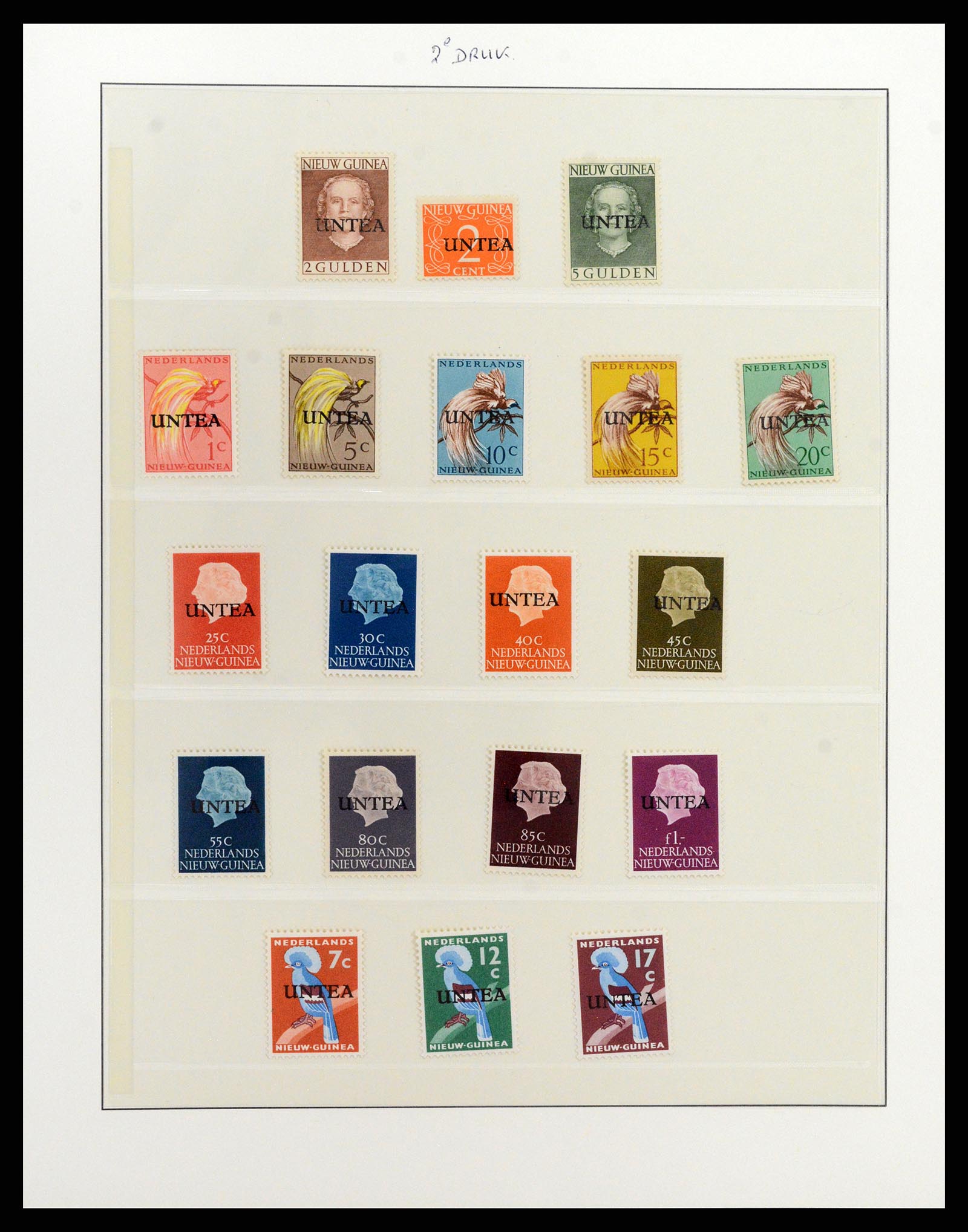 37842 042 - Postzegelverzameling 37842 Nederlands Indië 1864-1948.