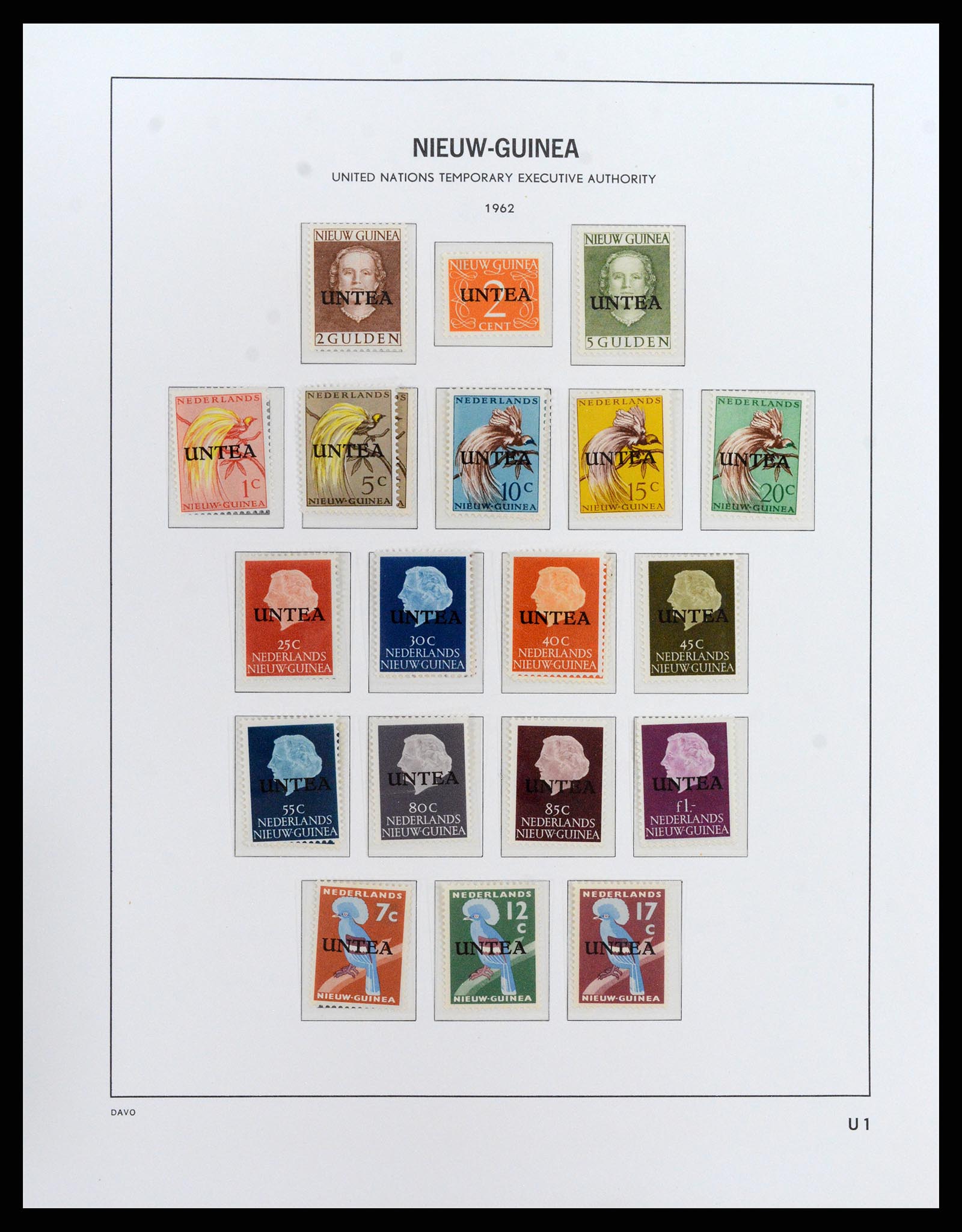 37842 043 - Postzegelverzameling 37842 Nederlands Indië 1864-1948.