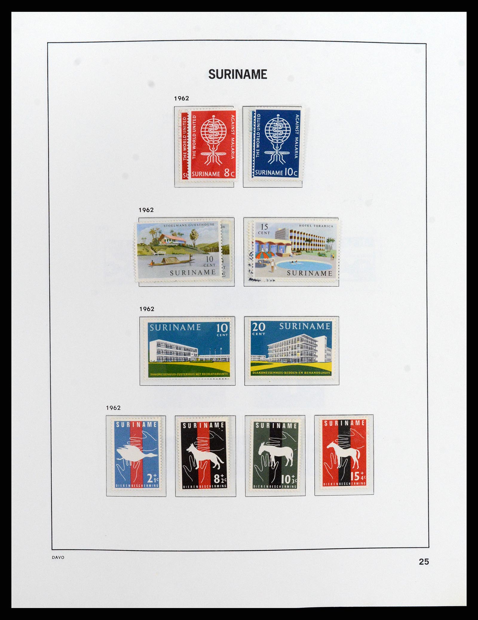 37843 028 - Stamp Collection 37843 Suriname 1873-2008.