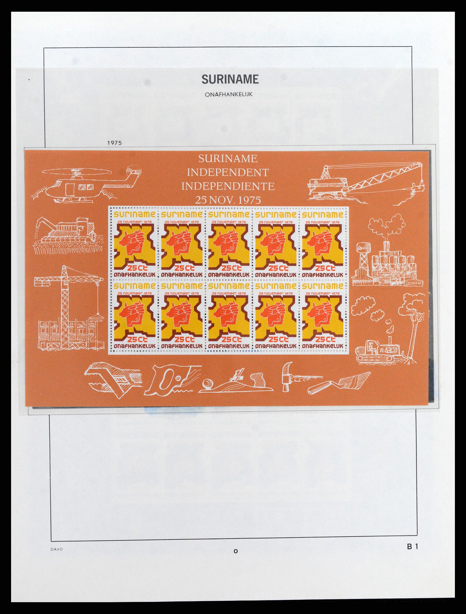37843 063 - Stamp Collection 37843 Suriname 1873-2008.