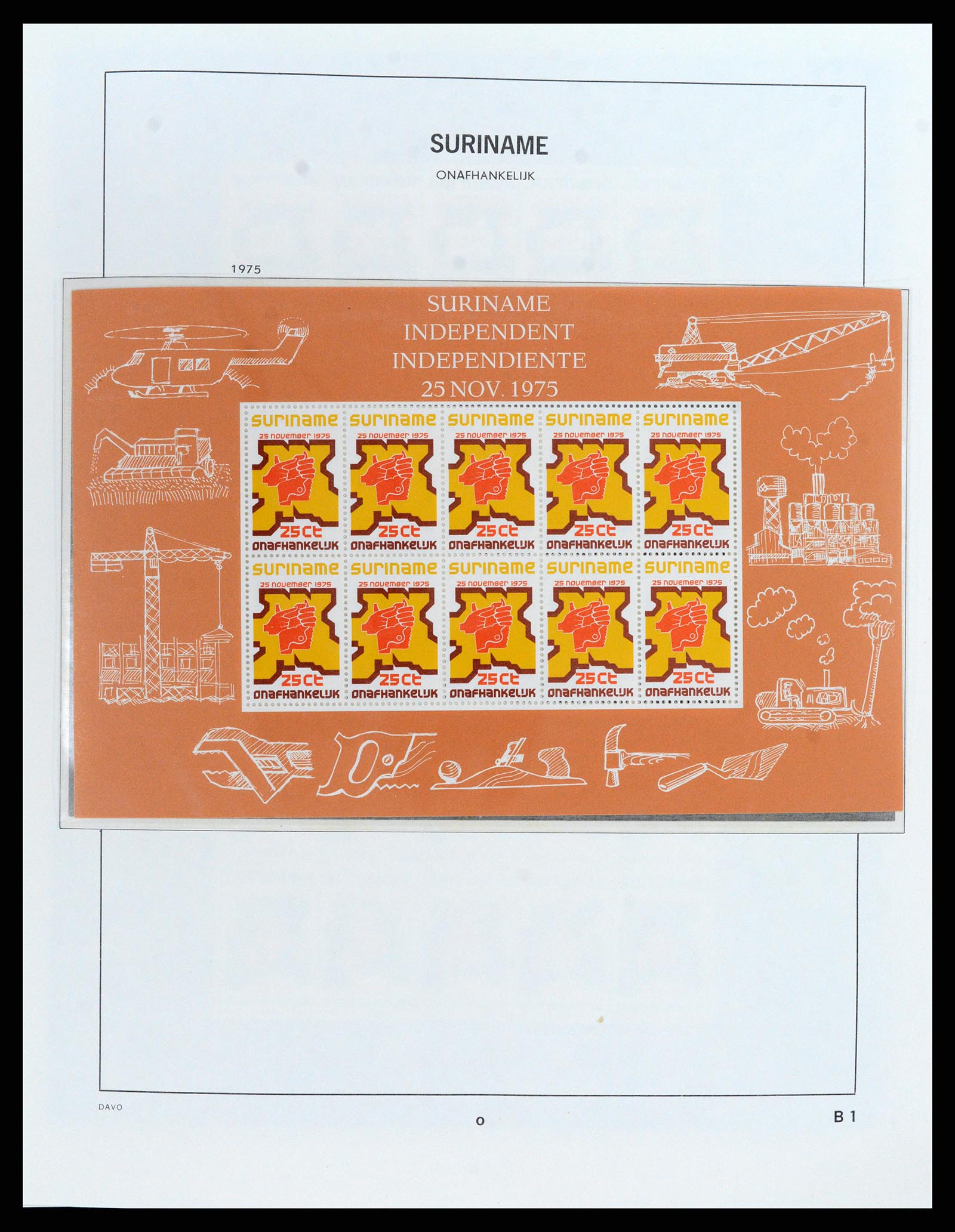 37843 065 - Stamp Collection 37843 Suriname 1873-2008.