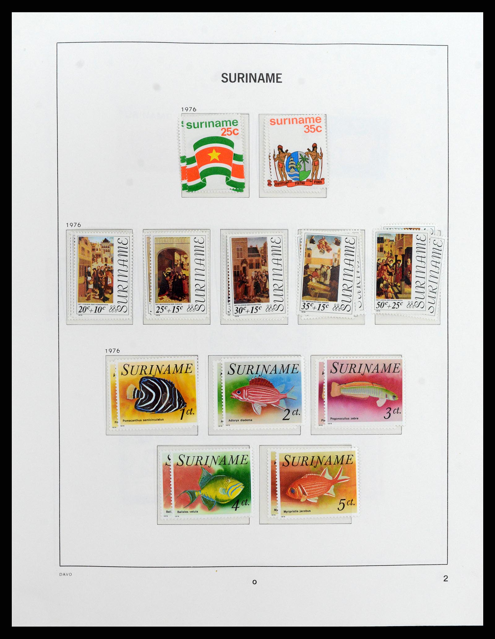 37843 068 - Stamp Collection 37843 Suriname 1873-2008.