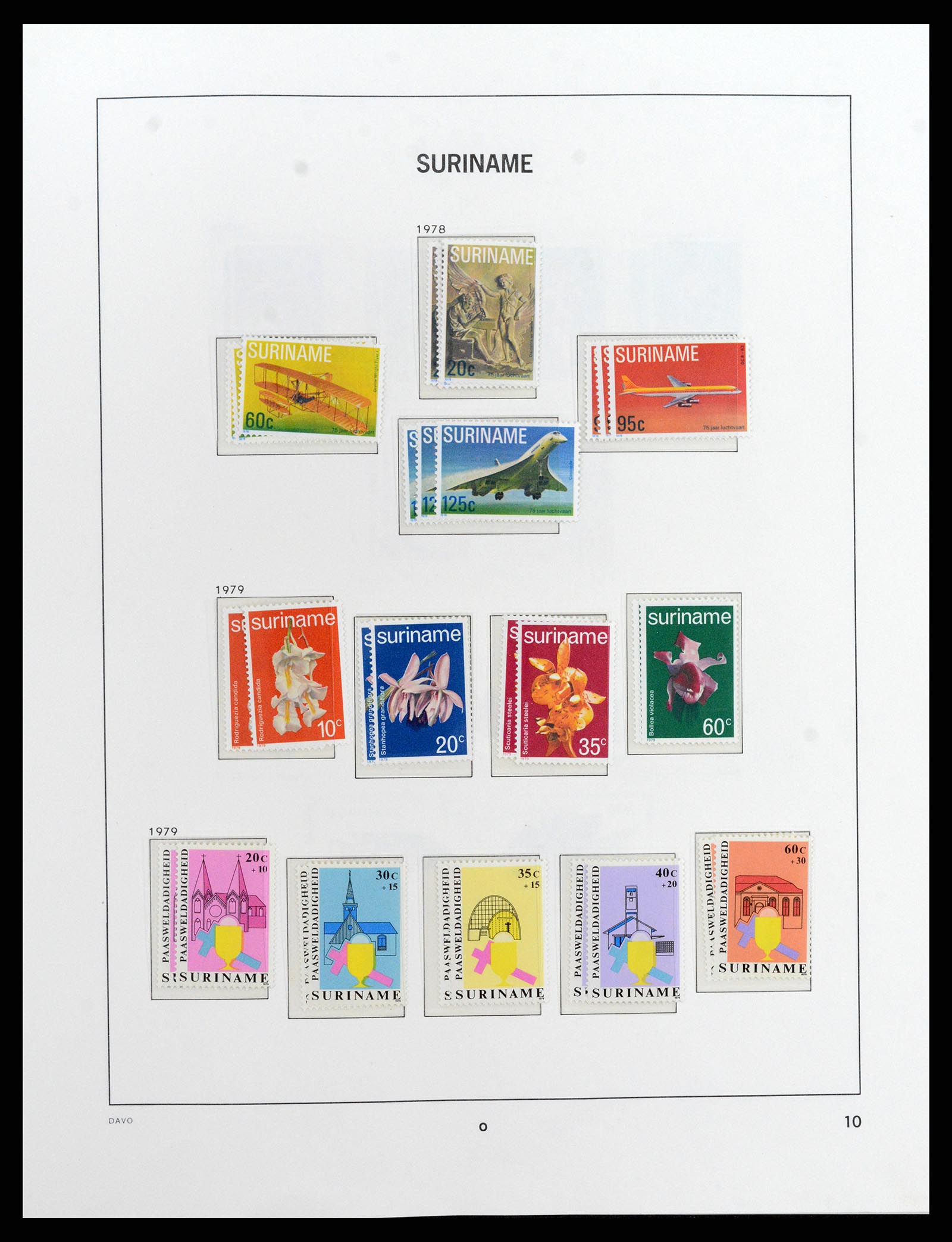 37843 085 - Stamp Collection 37843 Suriname 1873-2008.