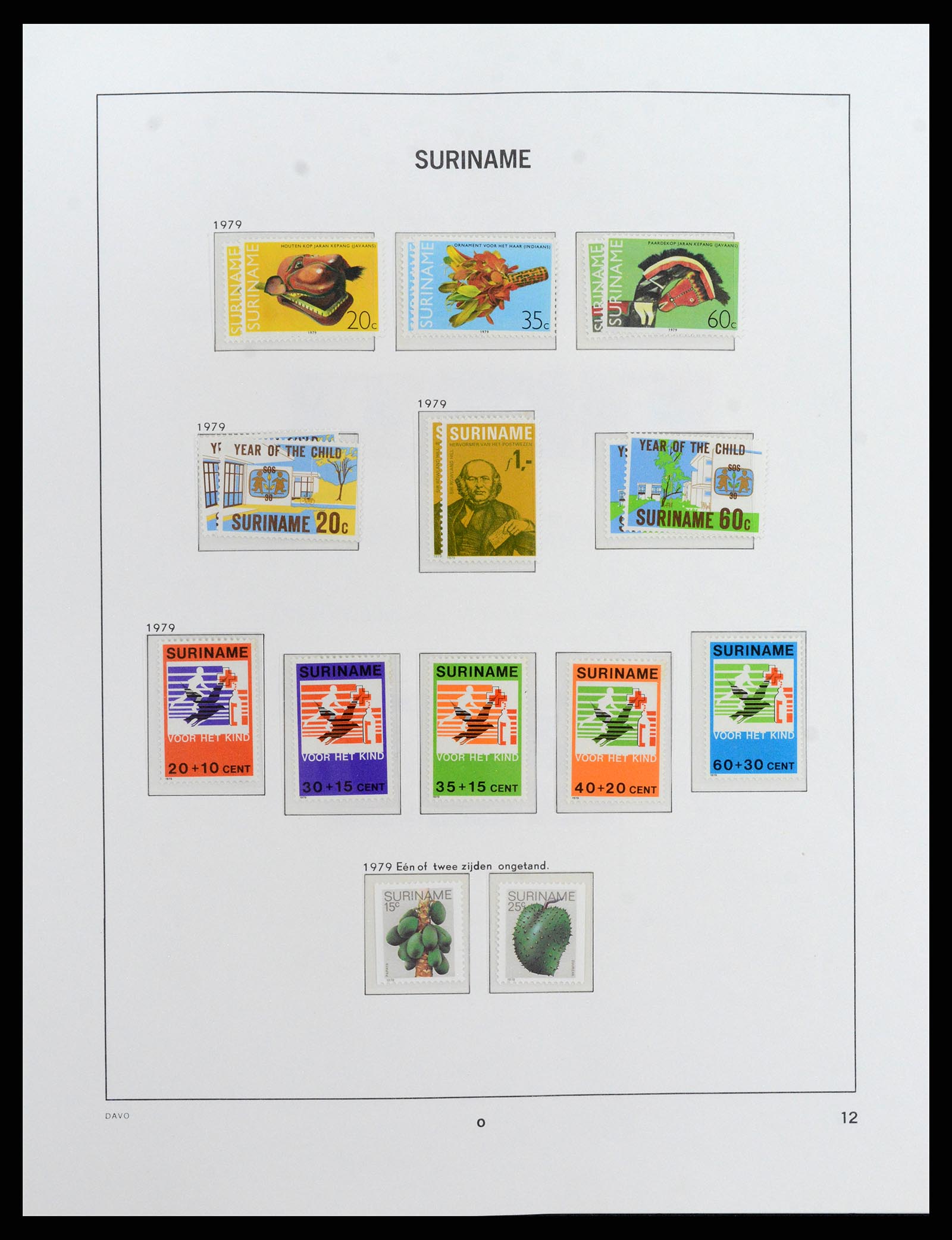 37843 087 - Stamp Collection 37843 Suriname 1873-2008.