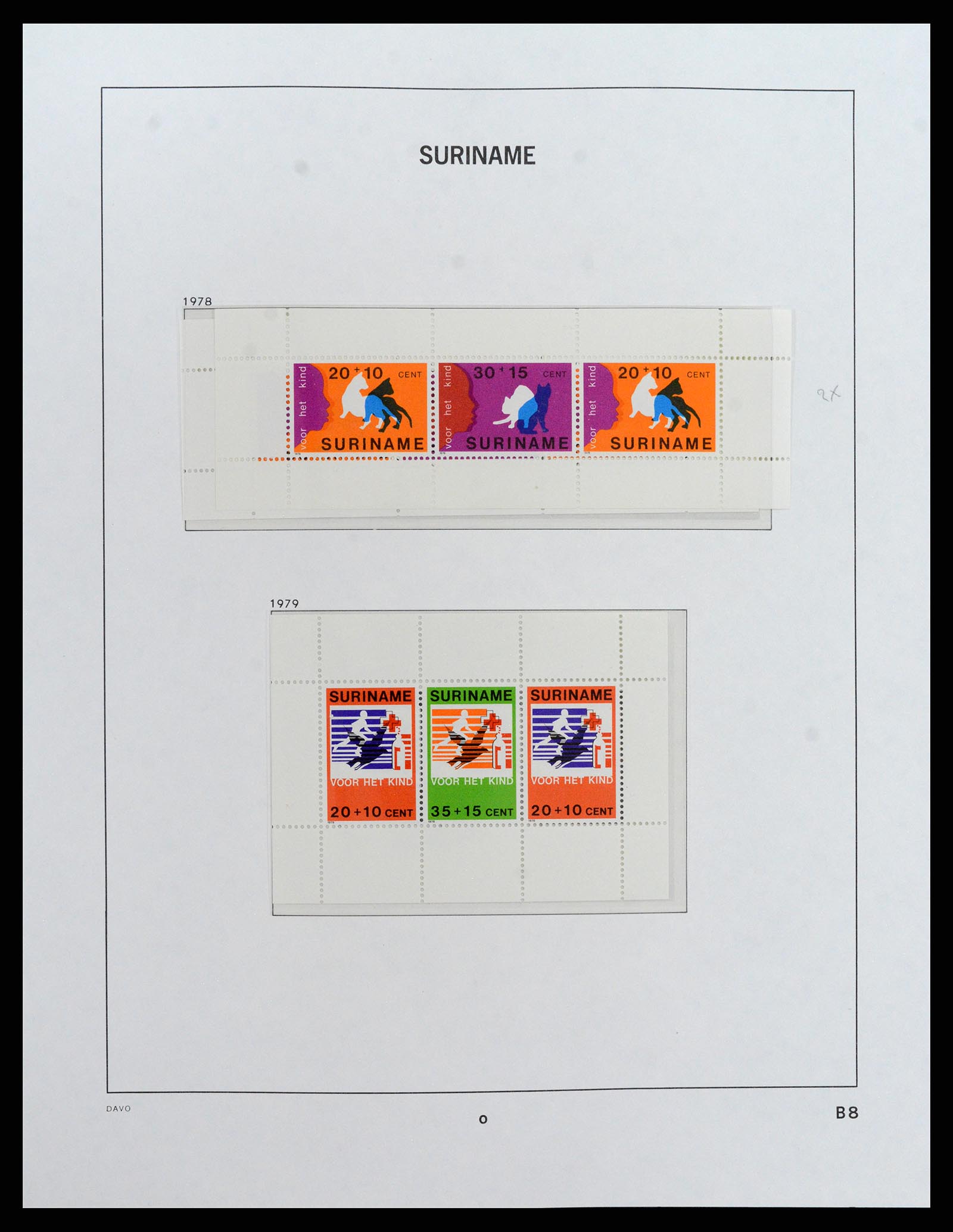 37843 088 - Stamp Collection 37843 Suriname 1873-2008.
