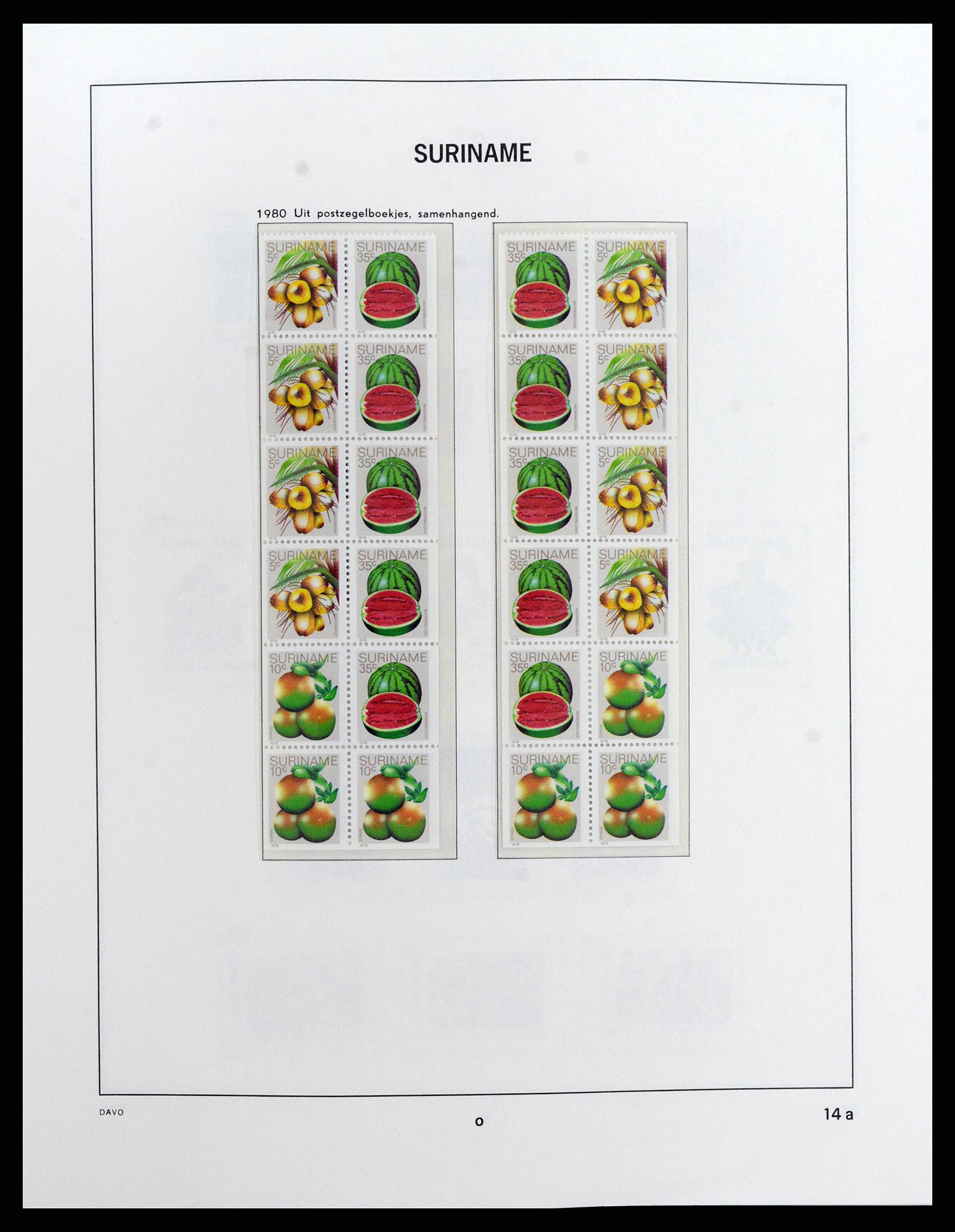 37843 092 - Stamp Collection 37843 Suriname 1873-2008.