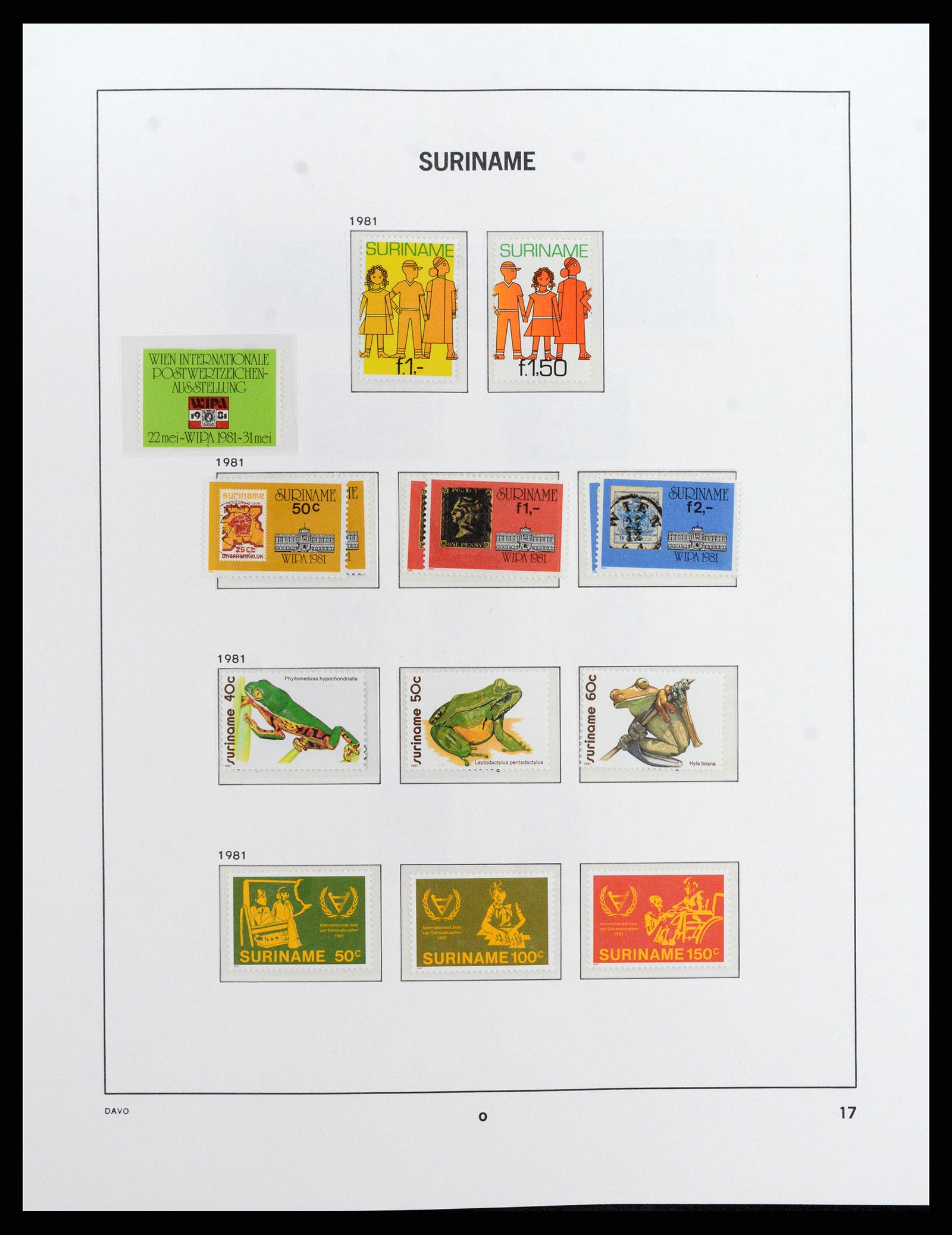 37843 097 - Stamp Collection 37843 Suriname 1873-2008.