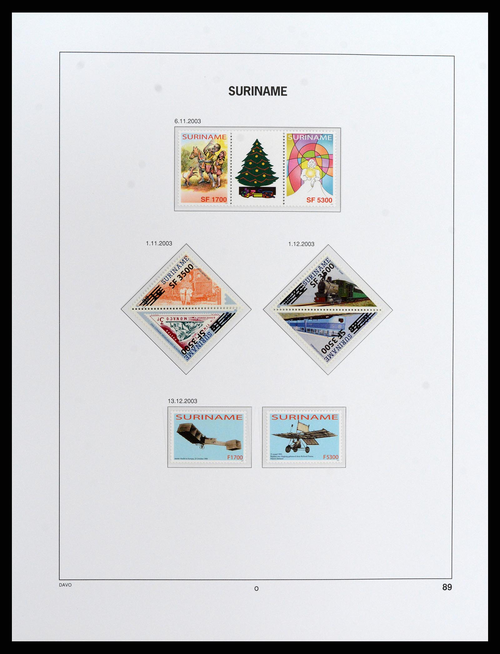 37843 214 - Stamp Collection 37843 Suriname 1873-2008.