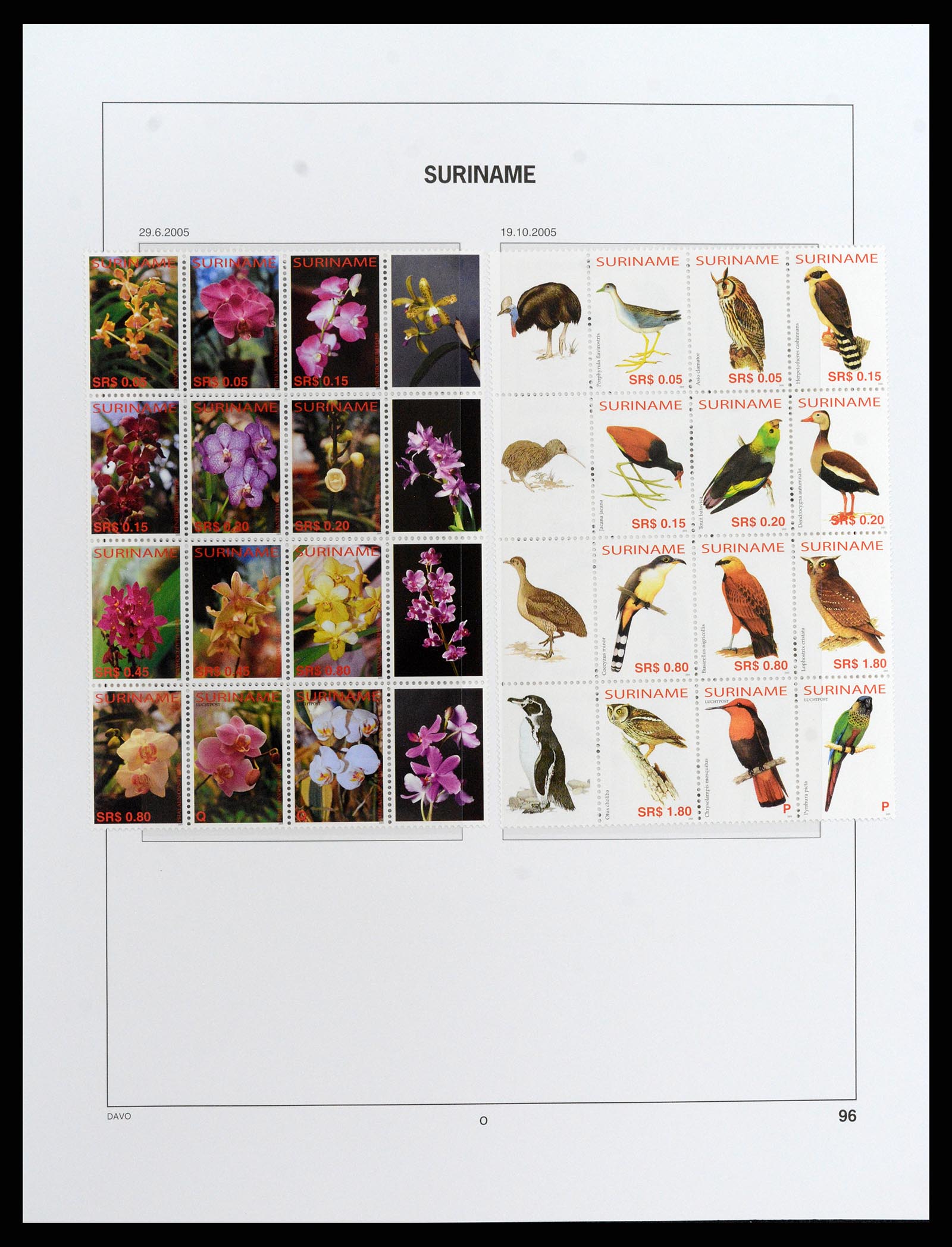 37843 225 - Stamp Collection 37843 Suriname 1873-2008.
