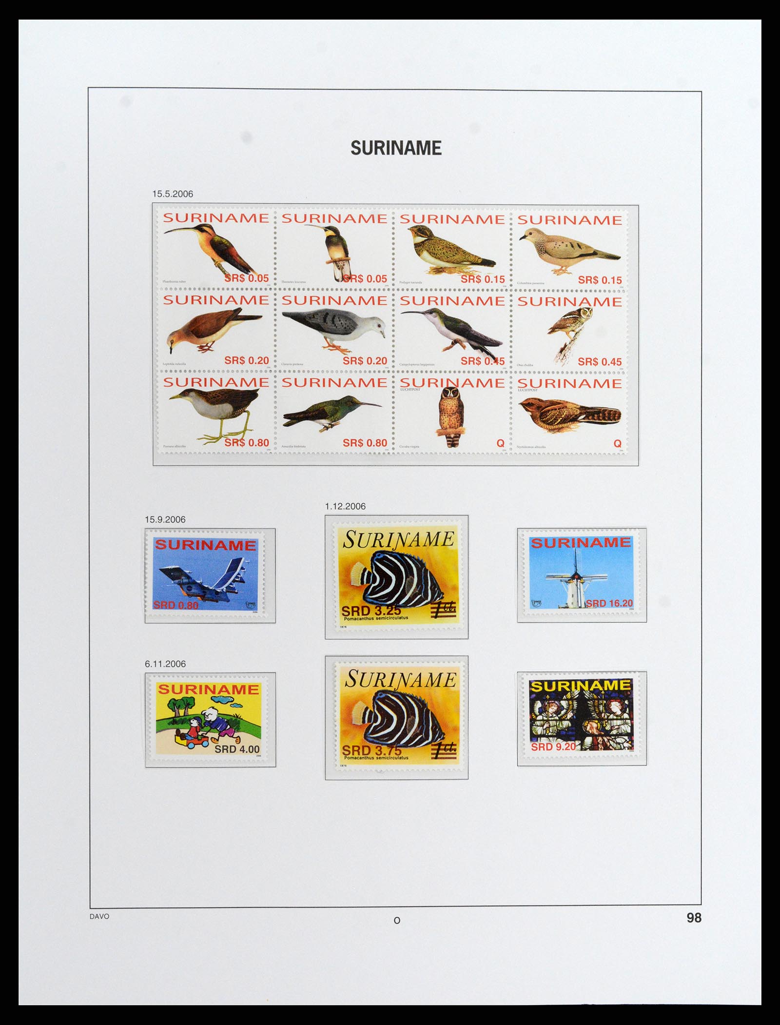 37843 228 - Stamp Collection 37843 Suriname 1873-2008.