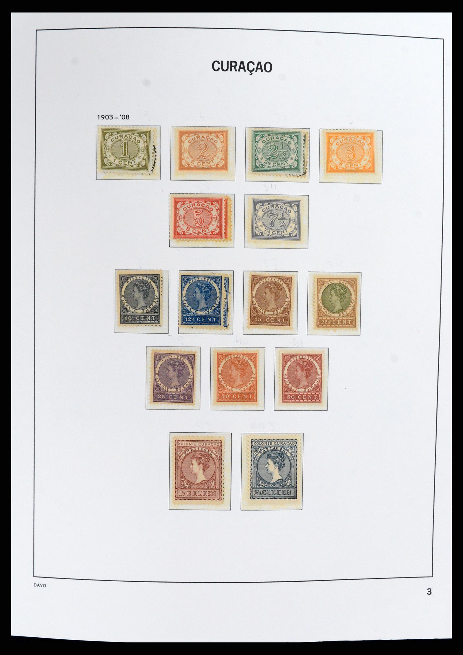 37844 003 - Stamp Collection 37844 Curaçao/Antilles 1873-2010.