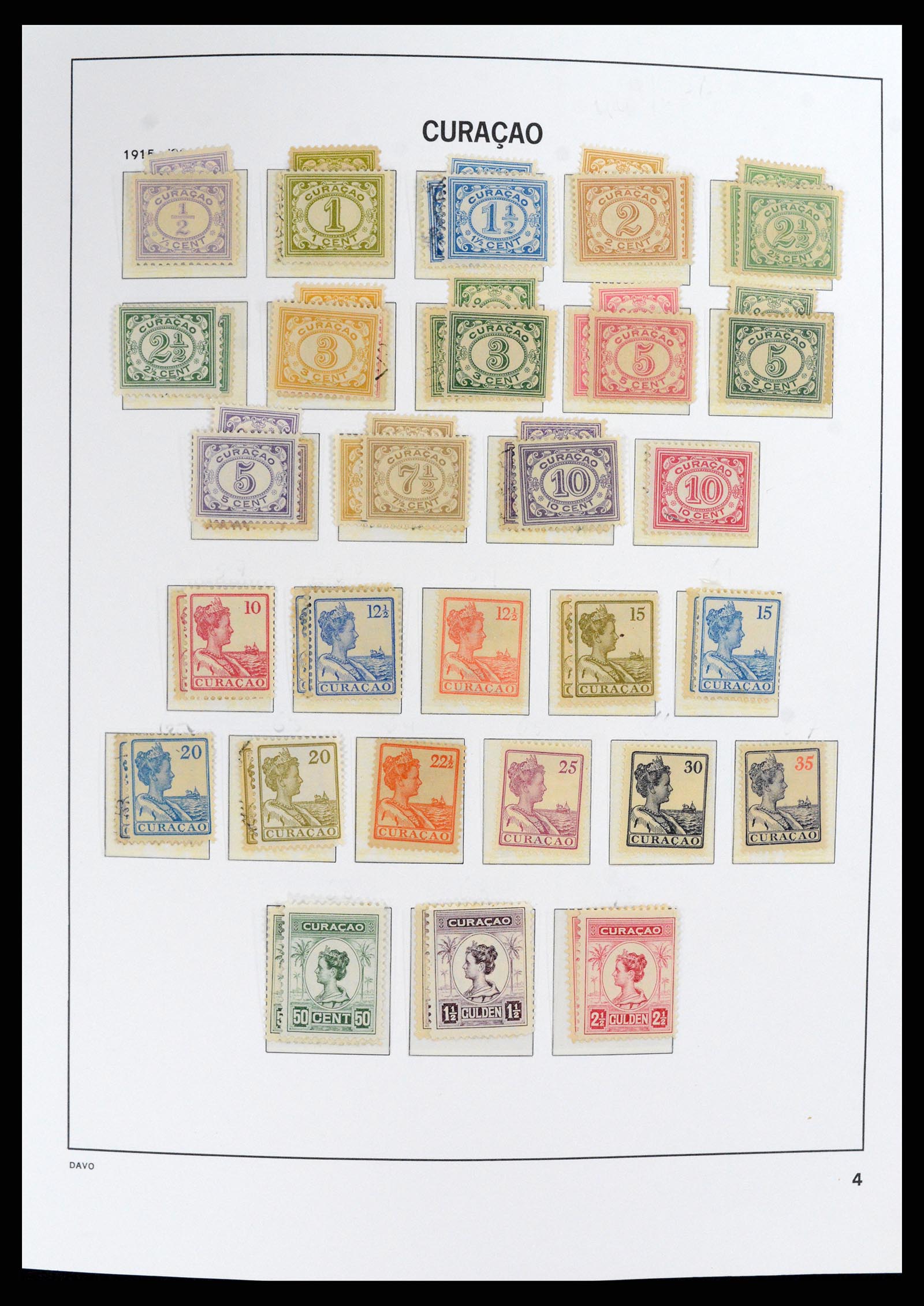 37844 004 - Stamp Collection 37844 Curaçao/Antilles 1873-2010.