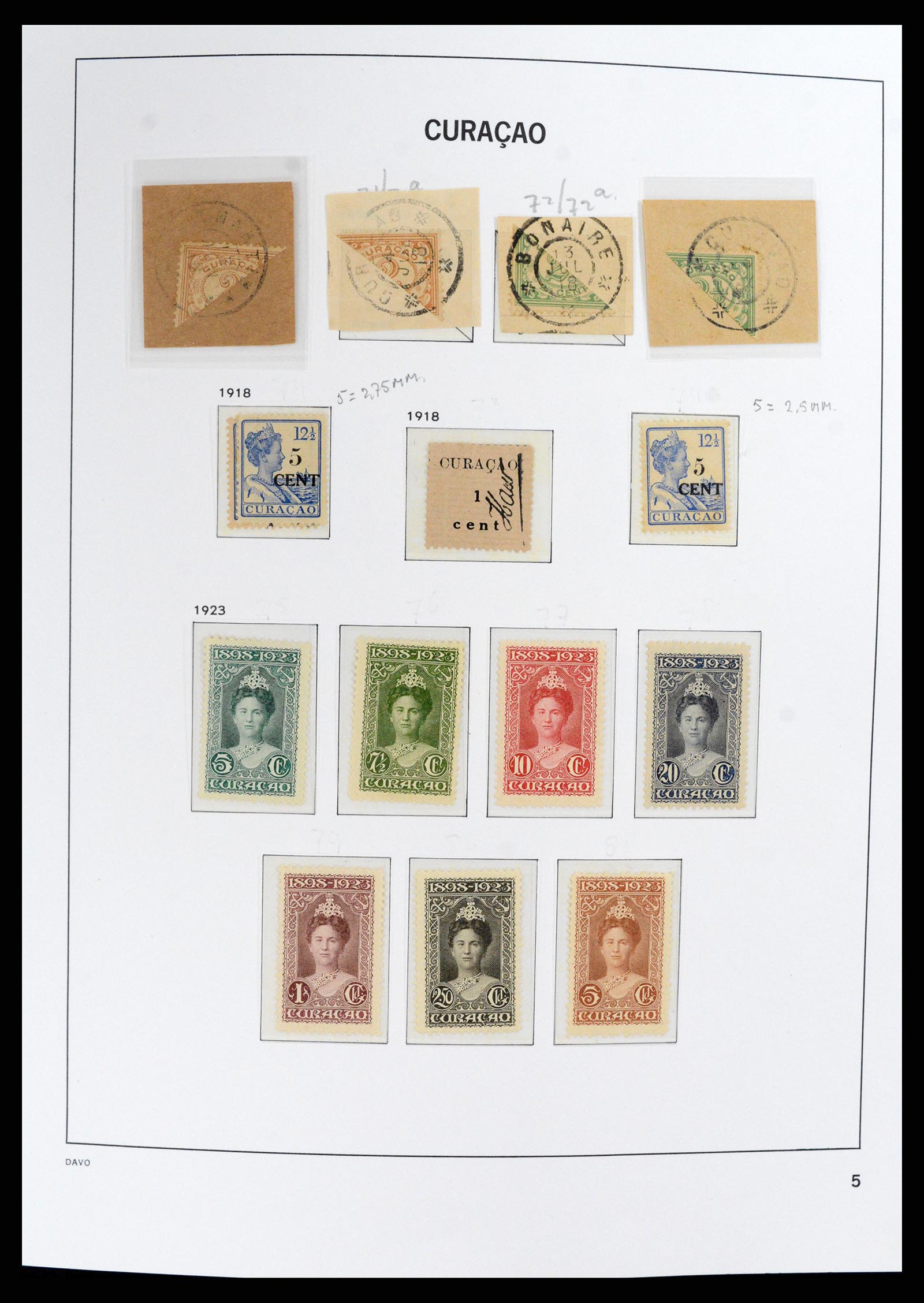 37844 005 - Stamp Collection 37844 Curaçao/Antilles 1873-2010.