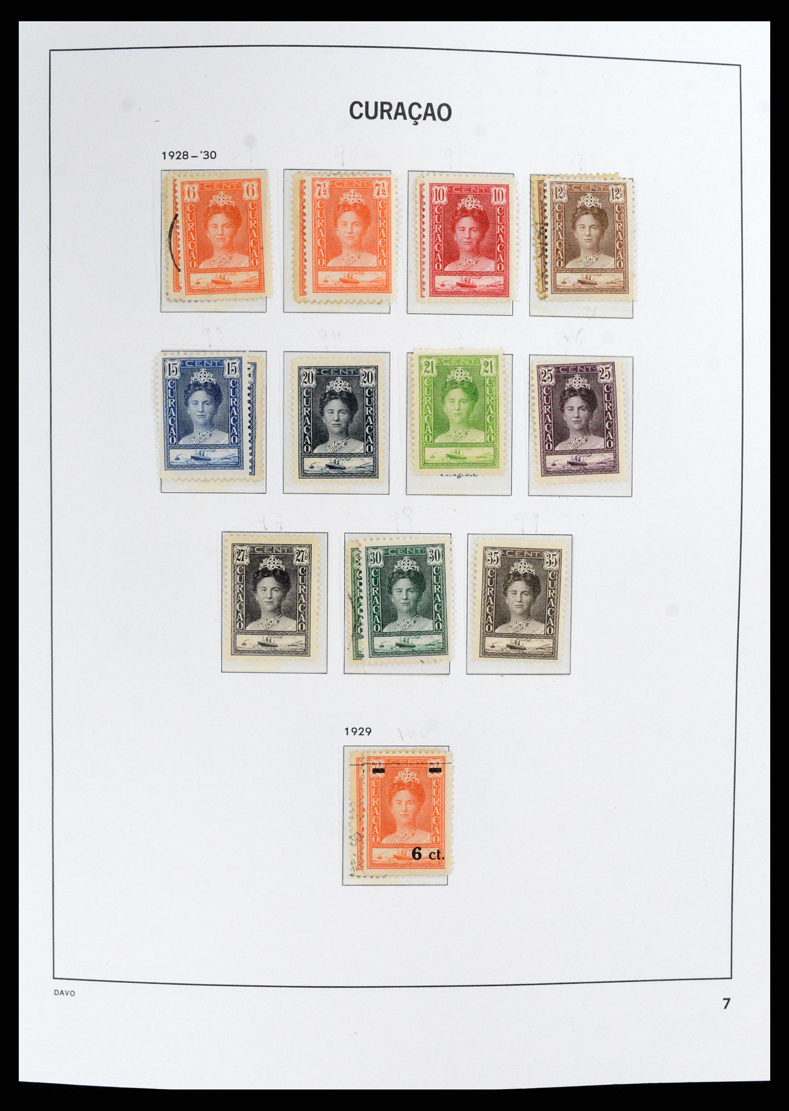37844 007 - Stamp Collection 37844 Curaçao/Antilles 1873-2010.