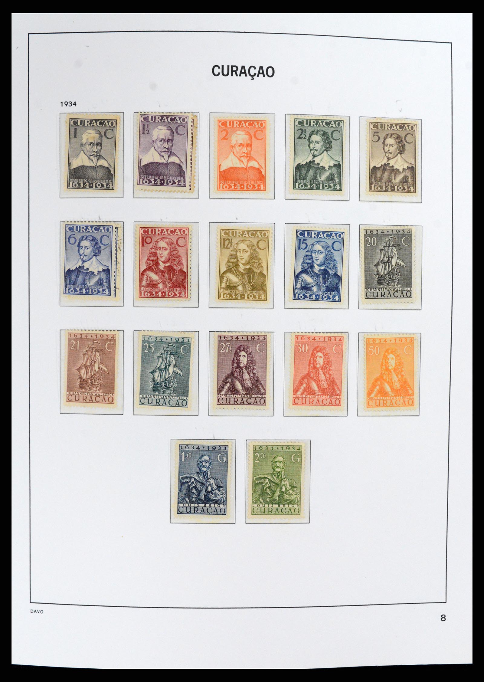 37844 008 - Stamp Collection 37844 Curaçao/Antilles 1873-2010.