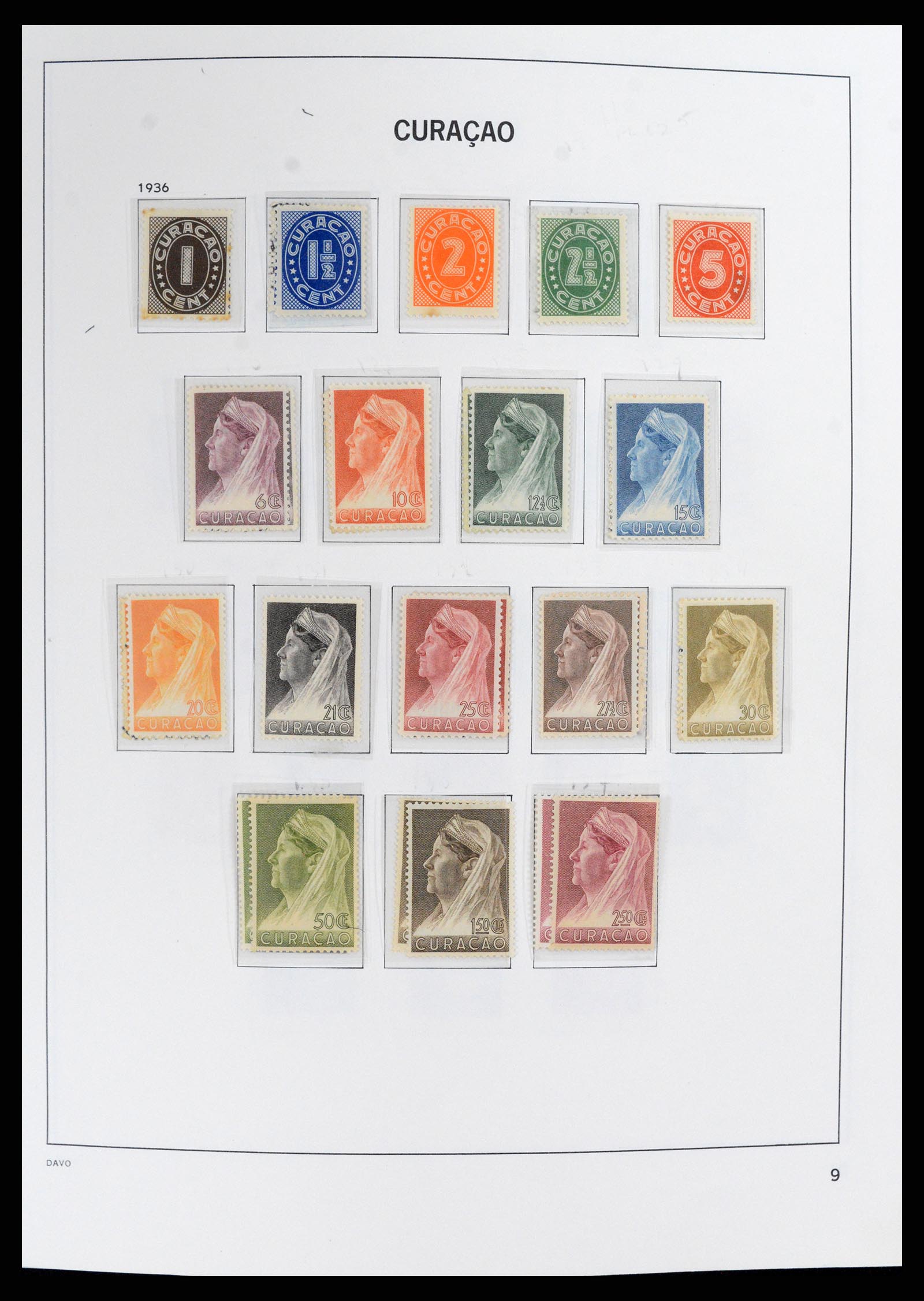 37844 009 - Stamp Collection 37844 Curaçao/Antilles 1873-2010.