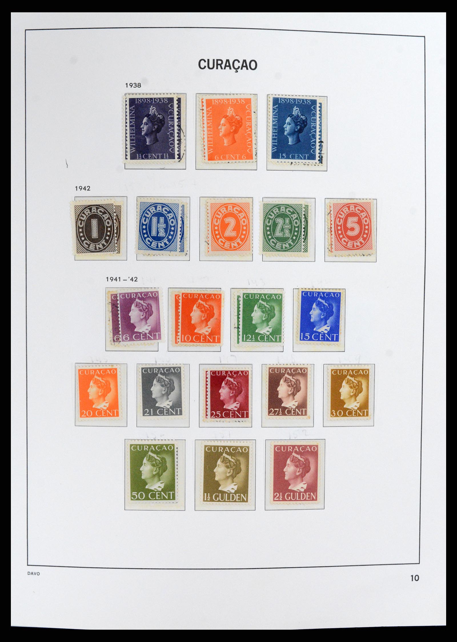 37844 010 - Stamp Collection 37844 Curaçao/Antilles 1873-2010.