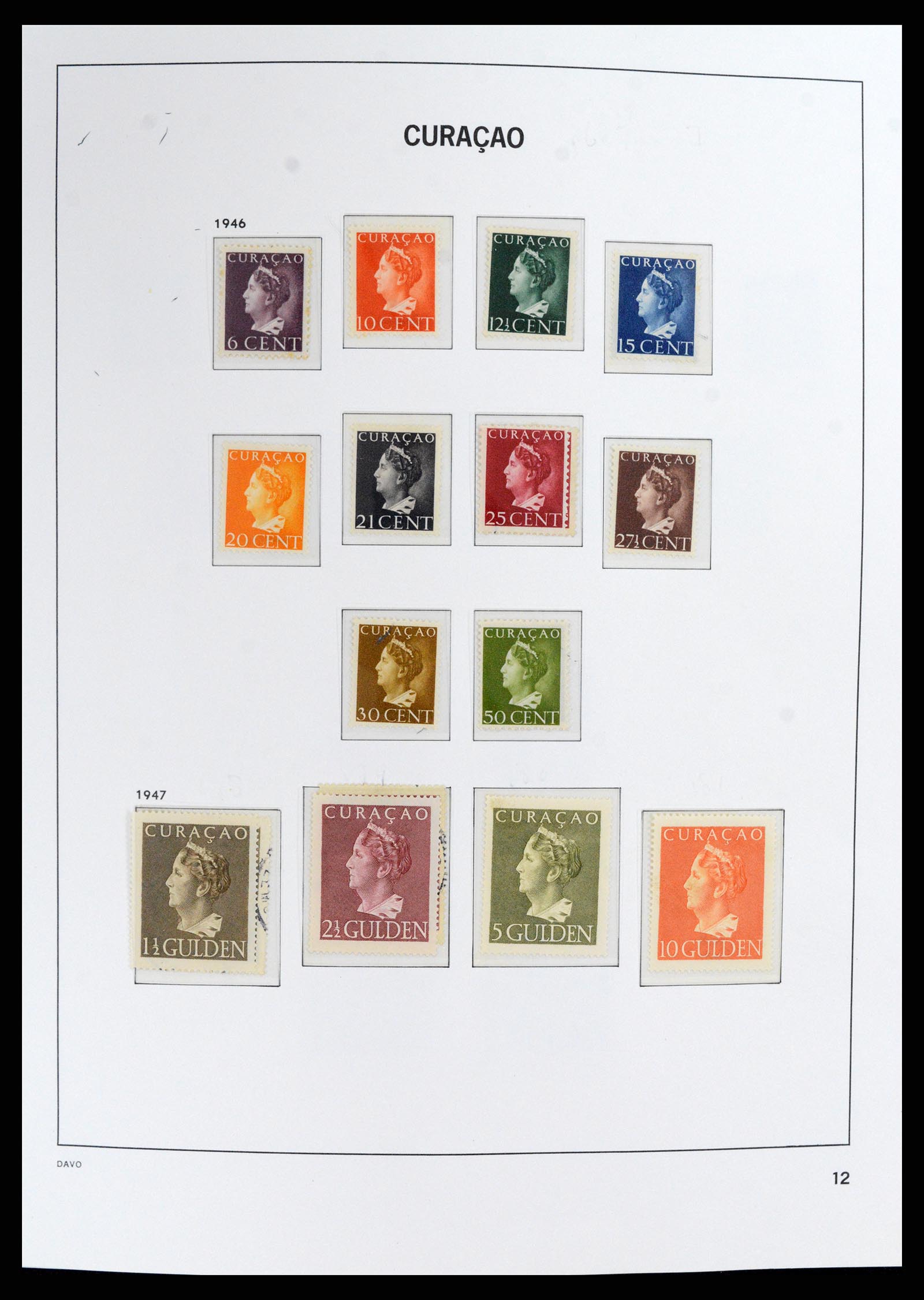 37844 012 - Stamp Collection 37844 Curaçao/Antilles 1873-2010.