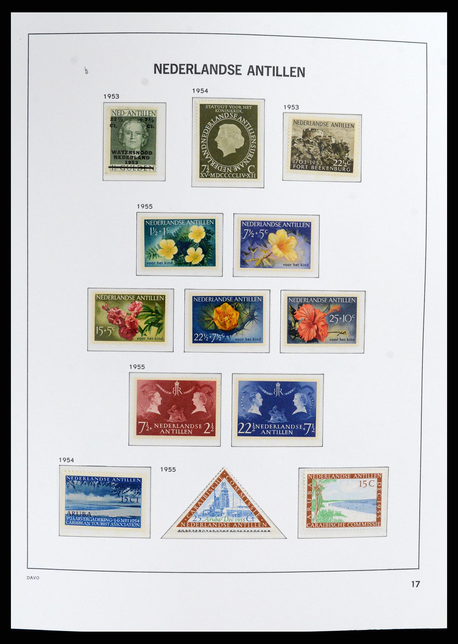 37844 017 - Stamp Collection 37844 Curaçao/Antilles 1873-2010.