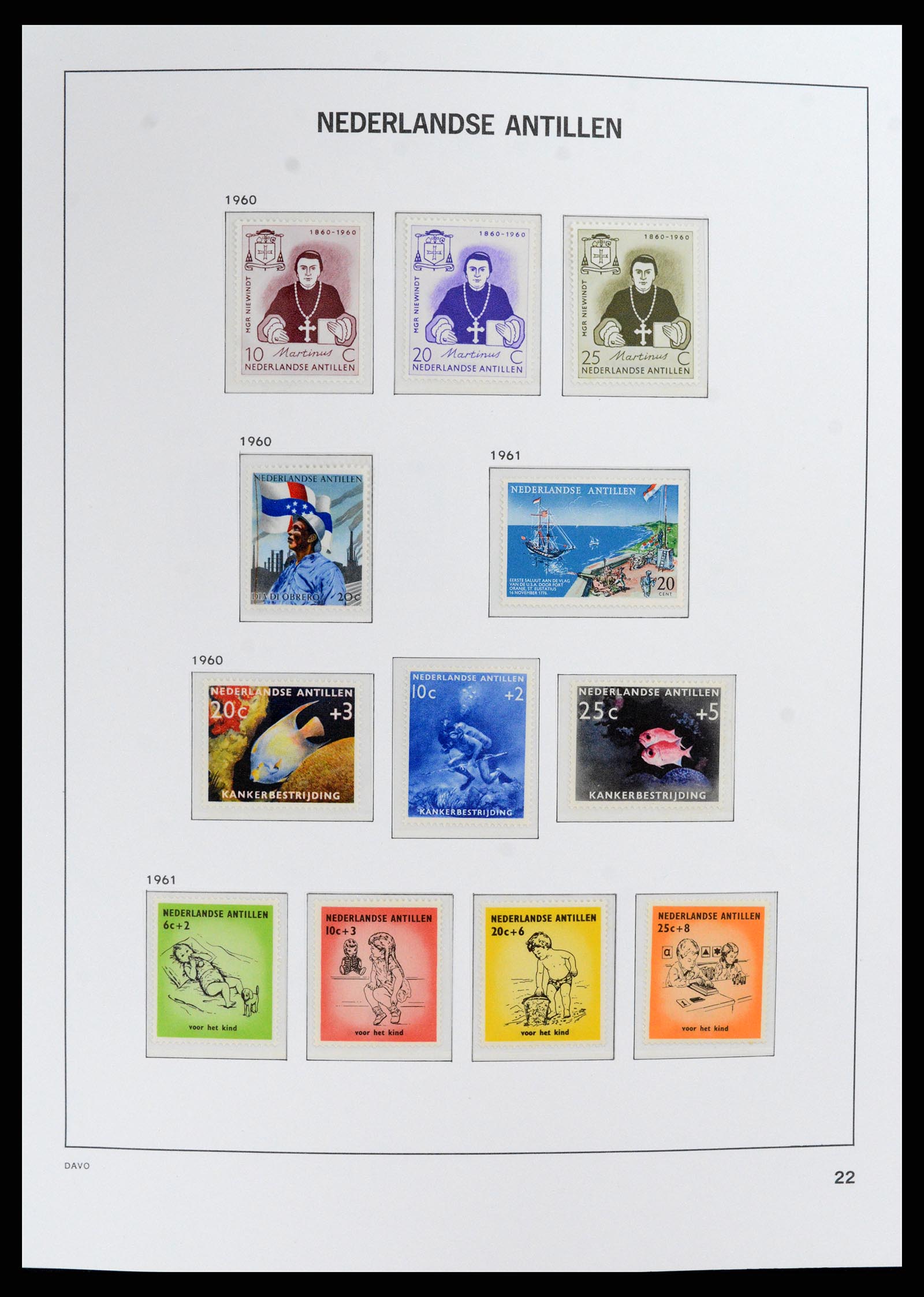37844 022 - Stamp Collection 37844 Curaçao/Antilles 1873-2010.