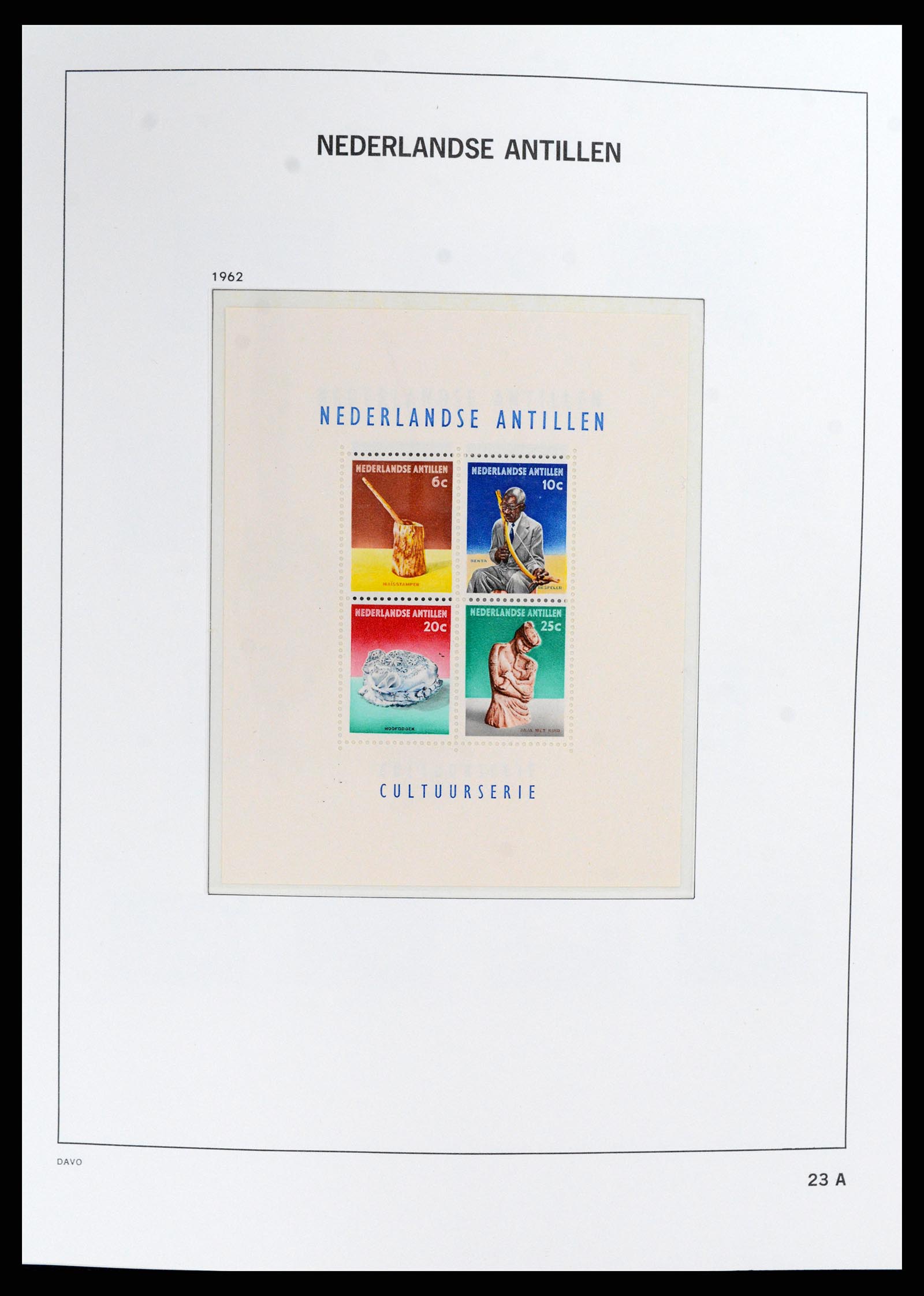 37844 024 - Stamp Collection 37844 Curaçao/Antilles 1873-2010.