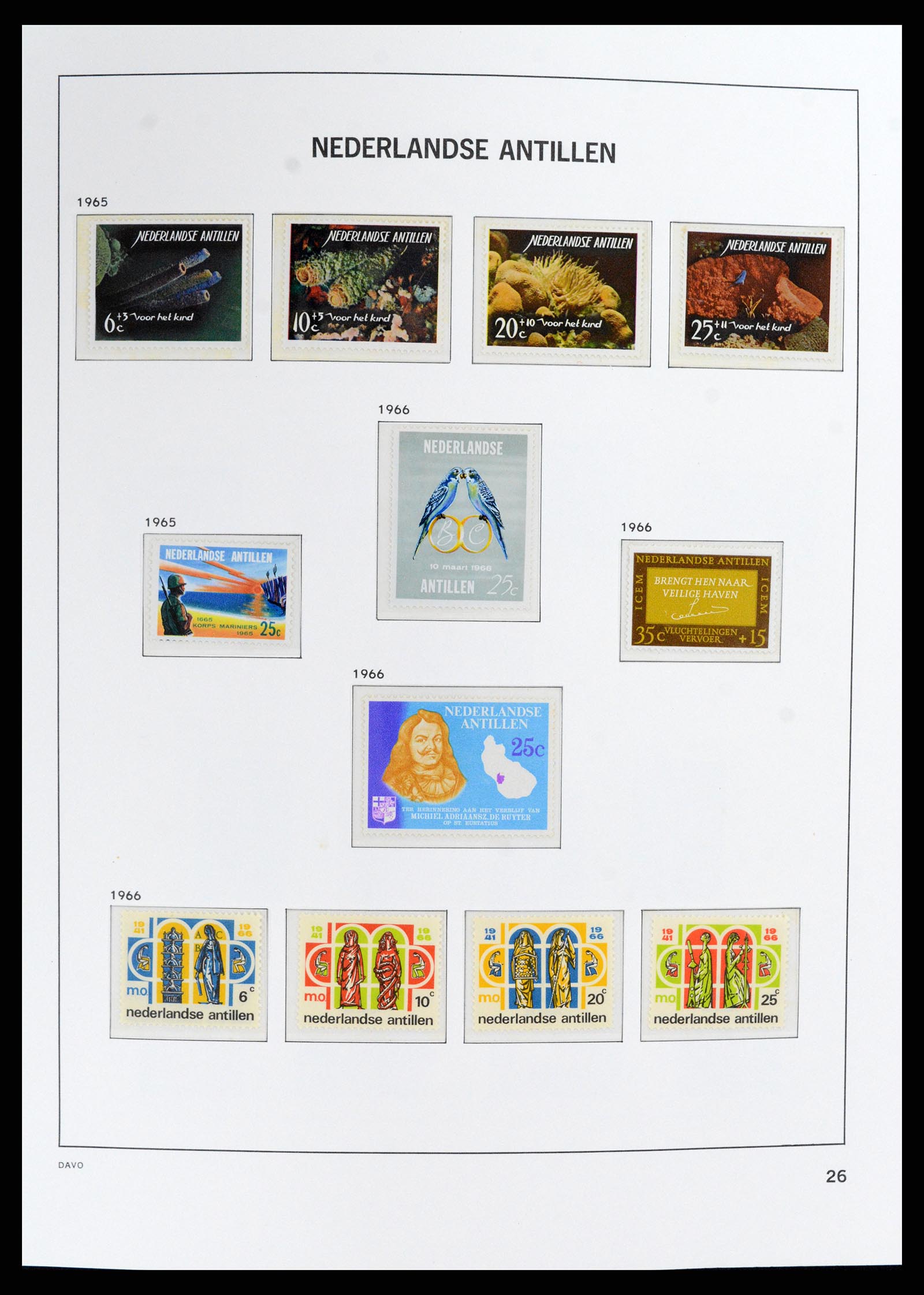 37844 027 - Stamp Collection 37844 Curaçao/Antilles 1873-2010.