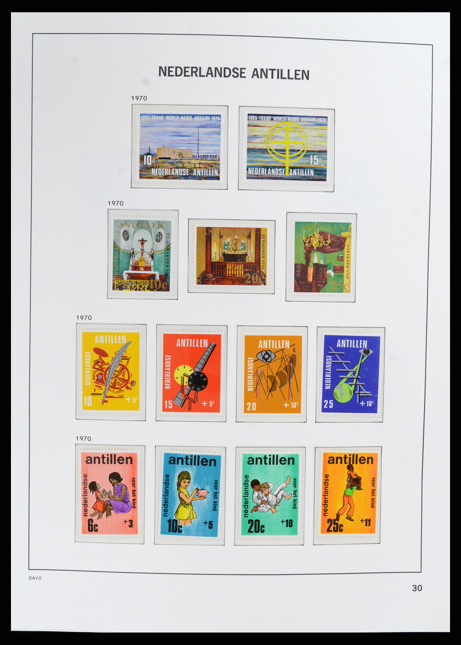 37844 031 - Stamp Collection 37844 Curaçao/Antilles 1873-2010.