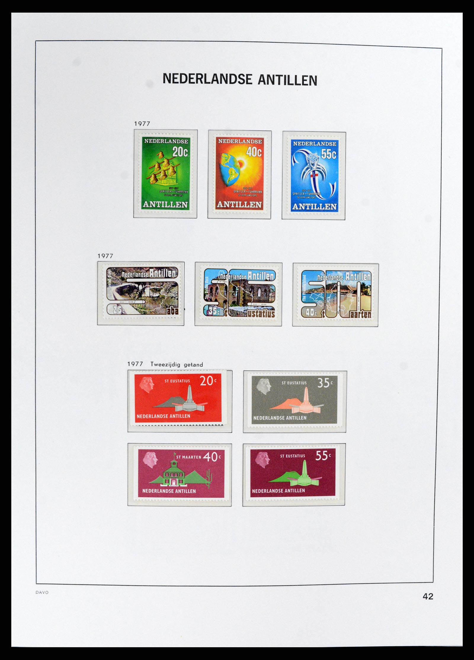 37844 043 - Stamp Collection 37844 Curaçao/Antilles 1873-2010.