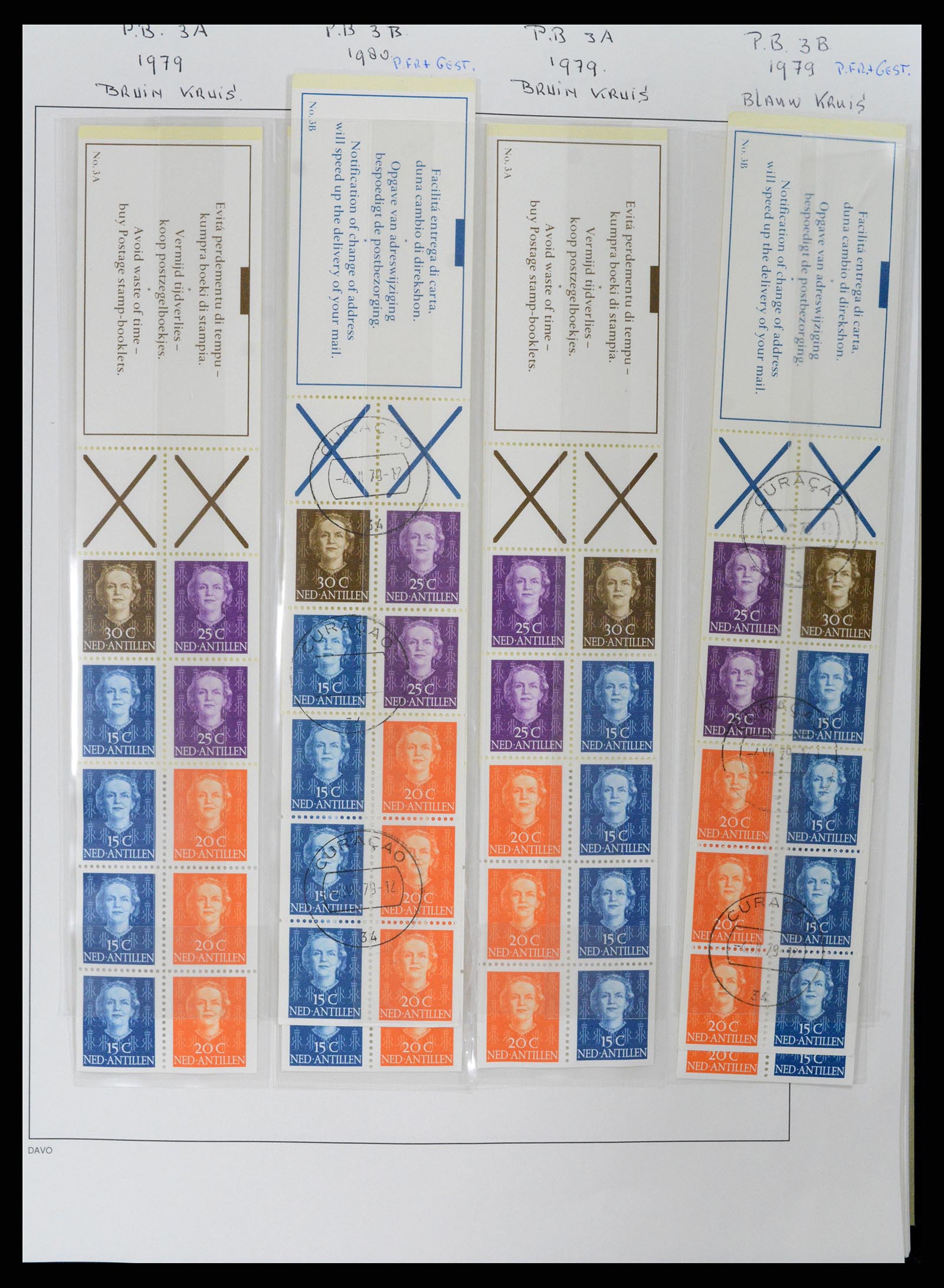 37844 053 - Stamp Collection 37844 Curaçao/Antilles 1873-2010.