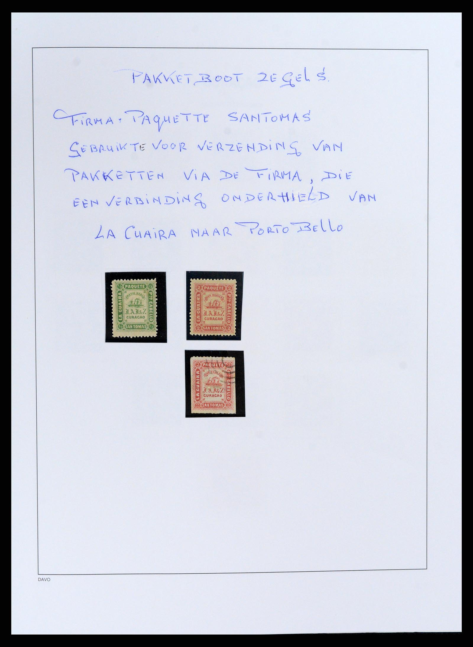 37844 060 - Stamp Collection 37844 Curaçao/Antilles 1873-2010.