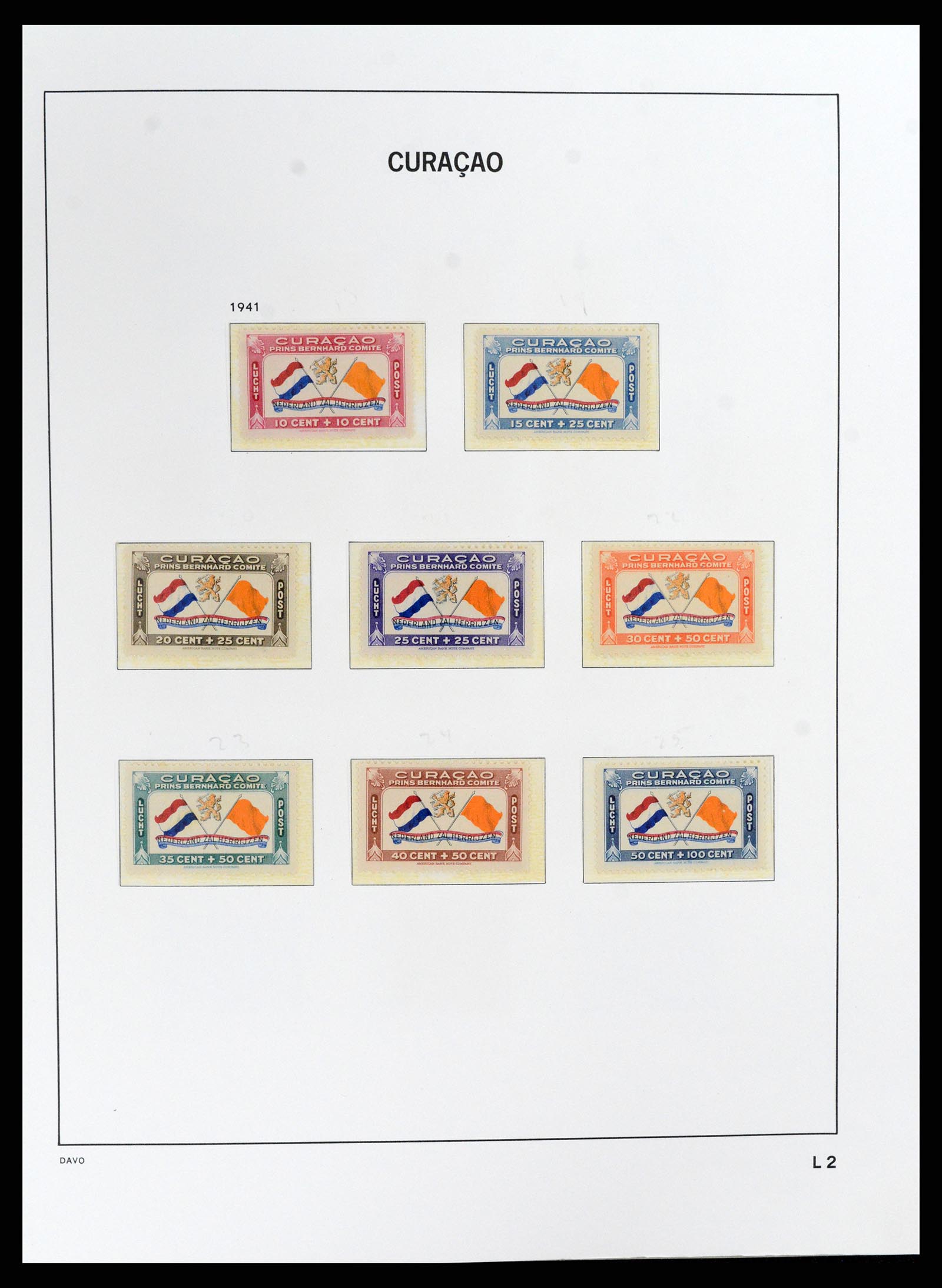 37844 062 - Stamp Collection 37844 Curaçao/Antilles 1873-2010.