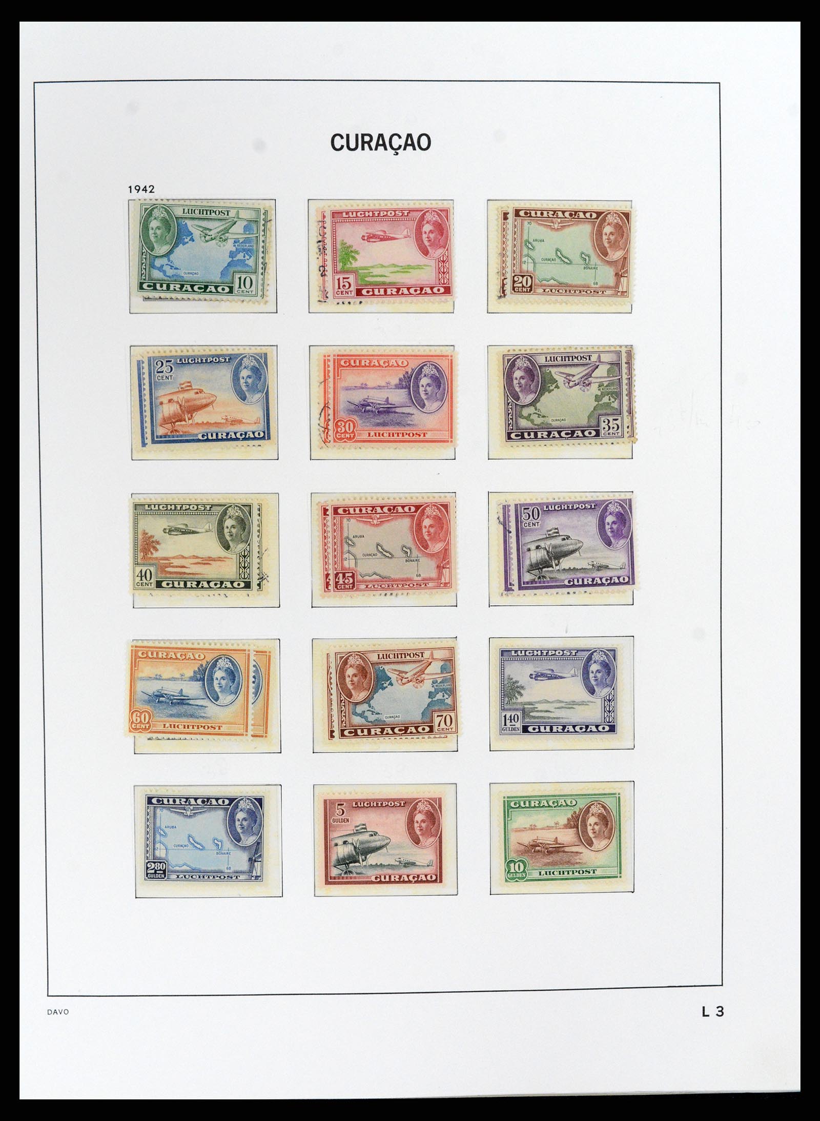 37844 063 - Stamp Collection 37844 Curaçao/Antilles 1873-2010.