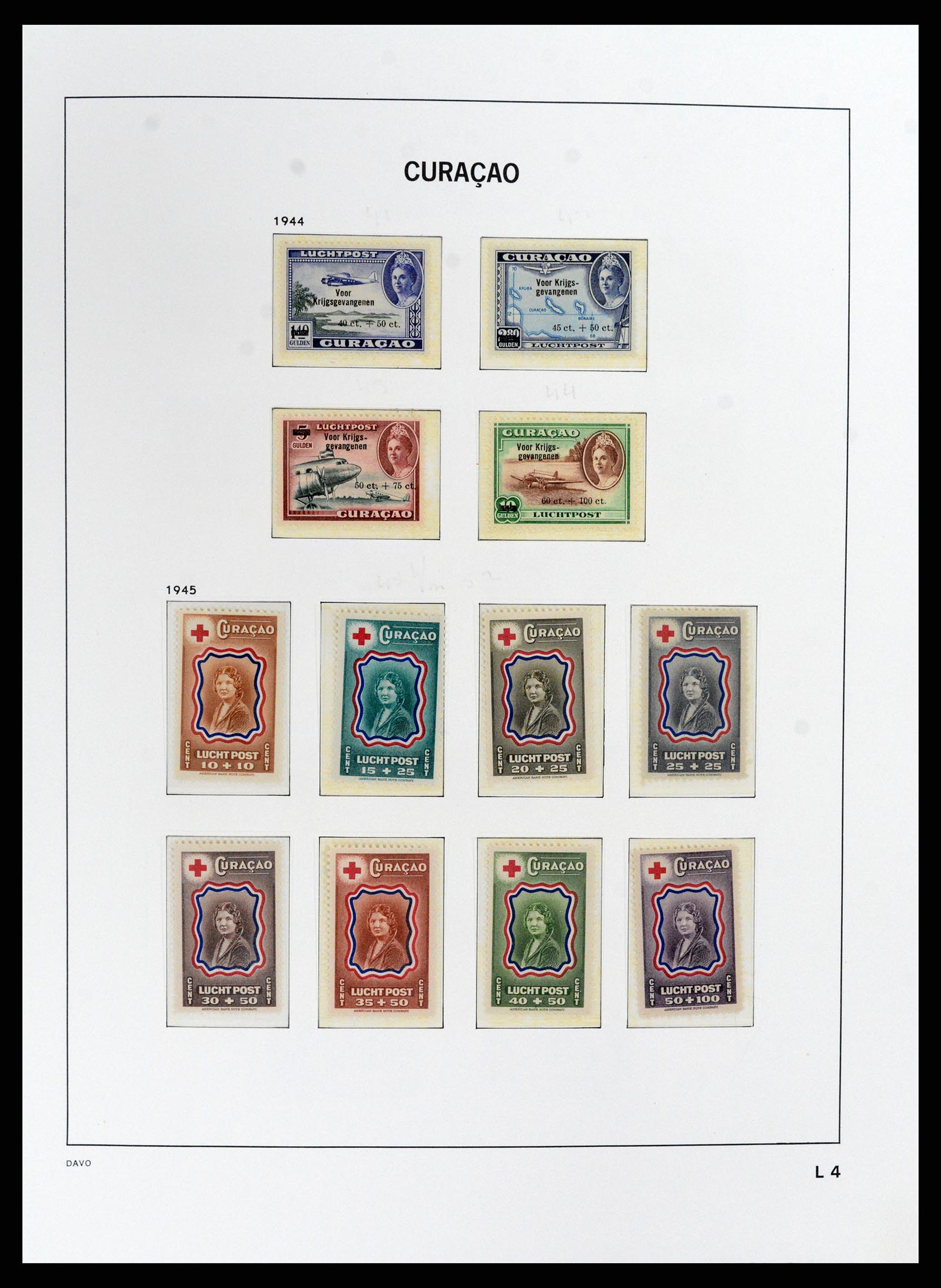 37844 064 - Stamp Collection 37844 Curaçao/Antilles 1873-2010.