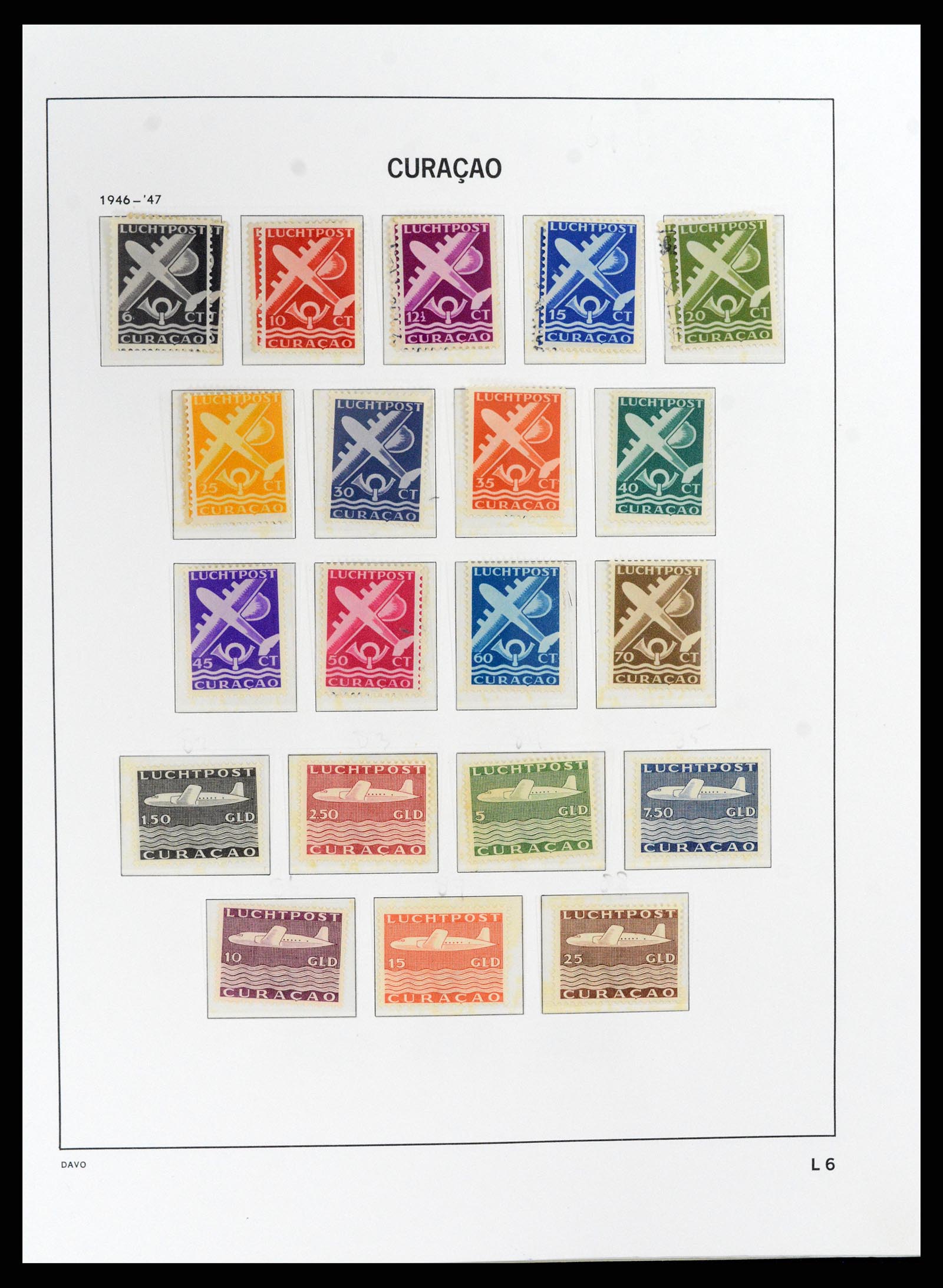 37844 066 - Stamp Collection 37844 Curaçao/Antilles 1873-2010.