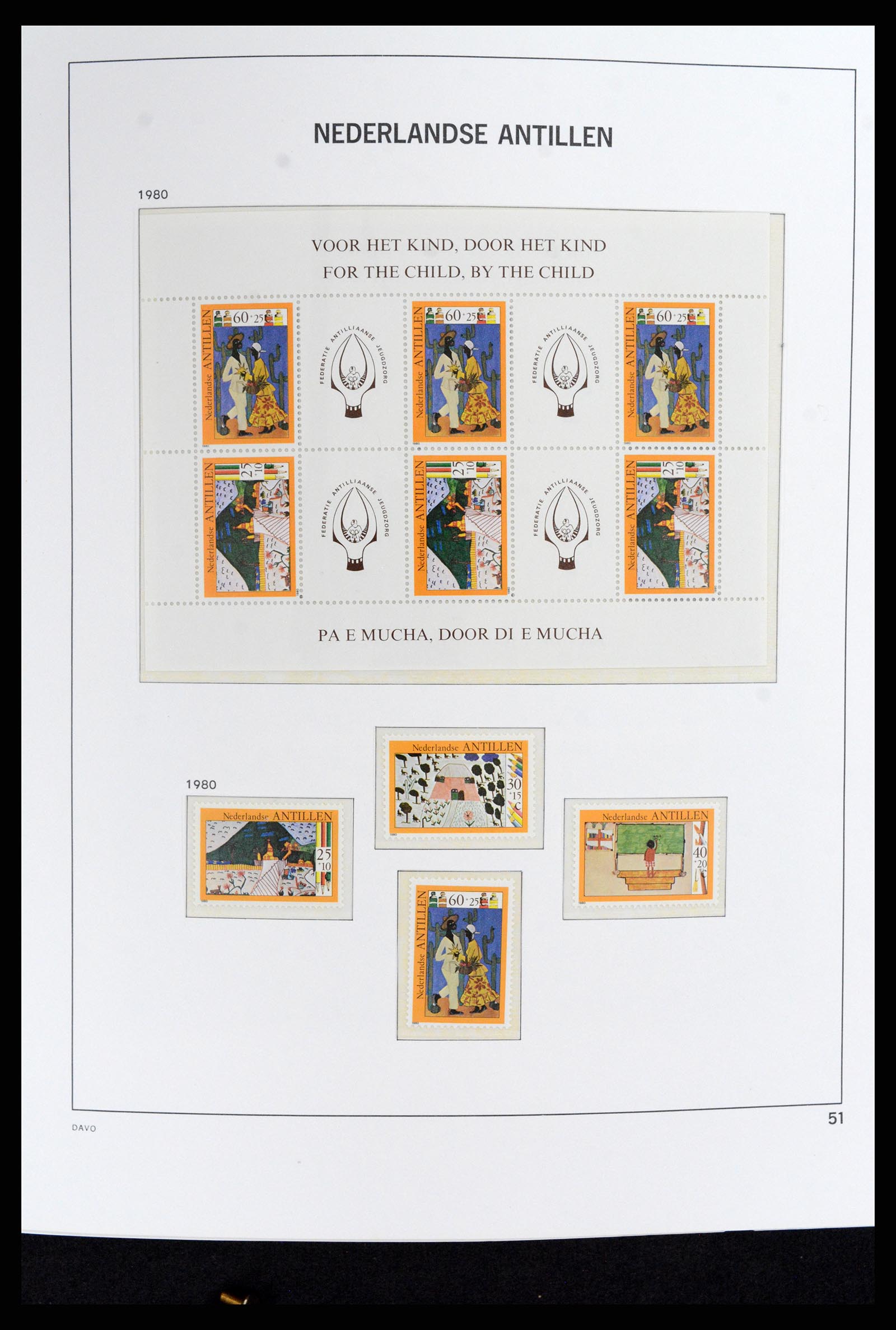 37844 073 - Stamp Collection 37844 Curaçao/Antilles 1873-2010.