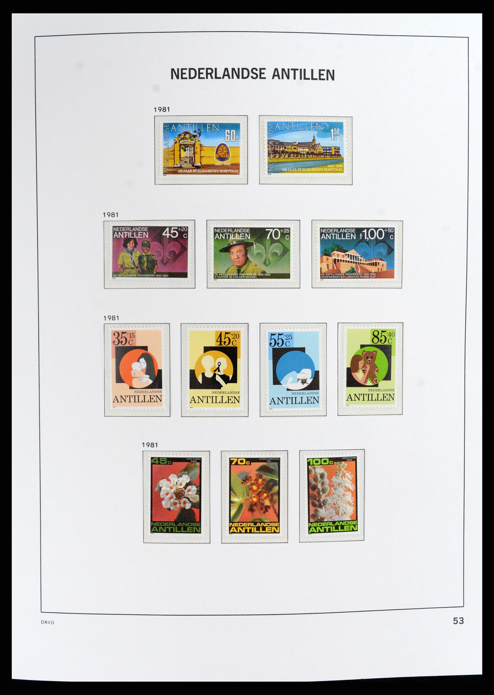 37844 077 - Stamp Collection 37844 Curaçao/Antilles 1873-2010.
