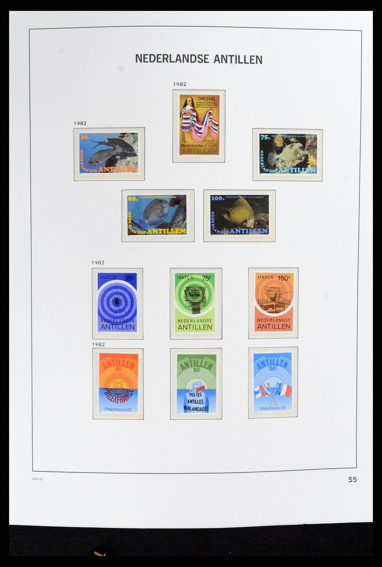 37844 081 - Stamp Collection 37844 Curaçao/Antilles 1873-2010.