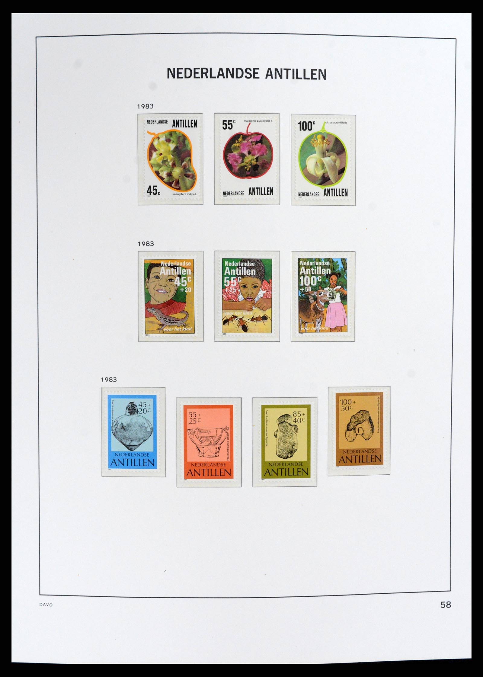 37844 086 - Stamp Collection 37844 Curaçao/Antilles 1873-2010.