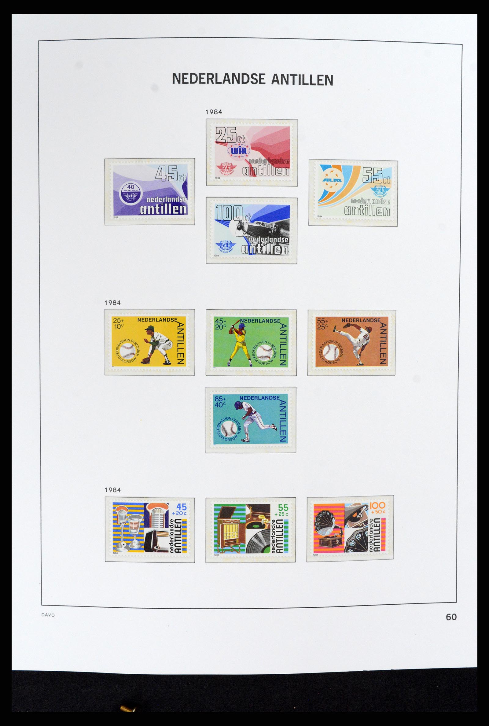 37844 090 - Stamp Collection 37844 Curaçao/Antilles 1873-2010.