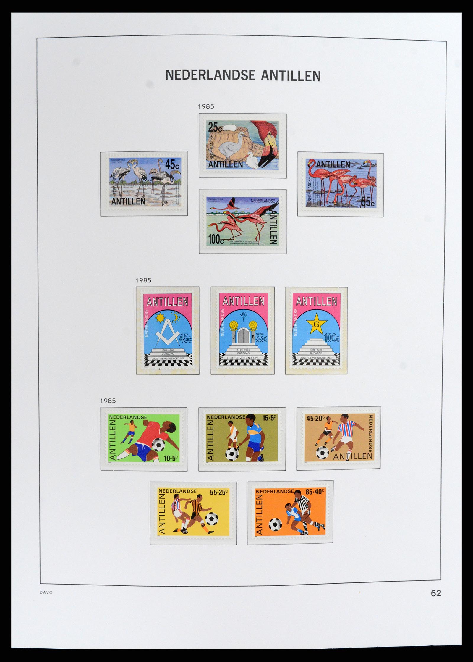 37844 093 - Stamp Collection 37844 Curaçao/Antilles 1873-2010.