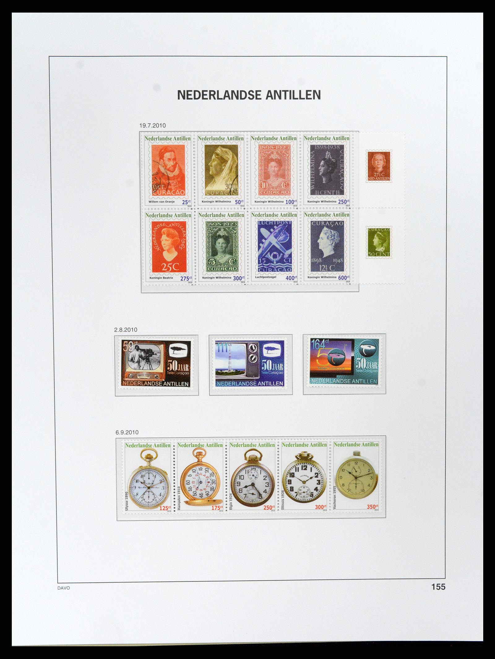 37844 241 - Stamp Collection 37844 Curaçao/Antilles 1873-2010.