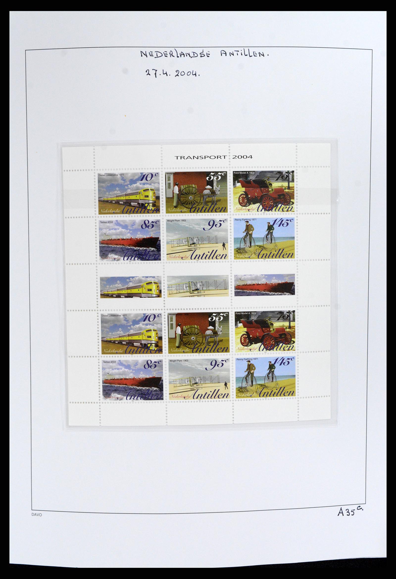 37844 247 - Stamp Collection 37844 Curaçao/Antilles 1873-2010.
