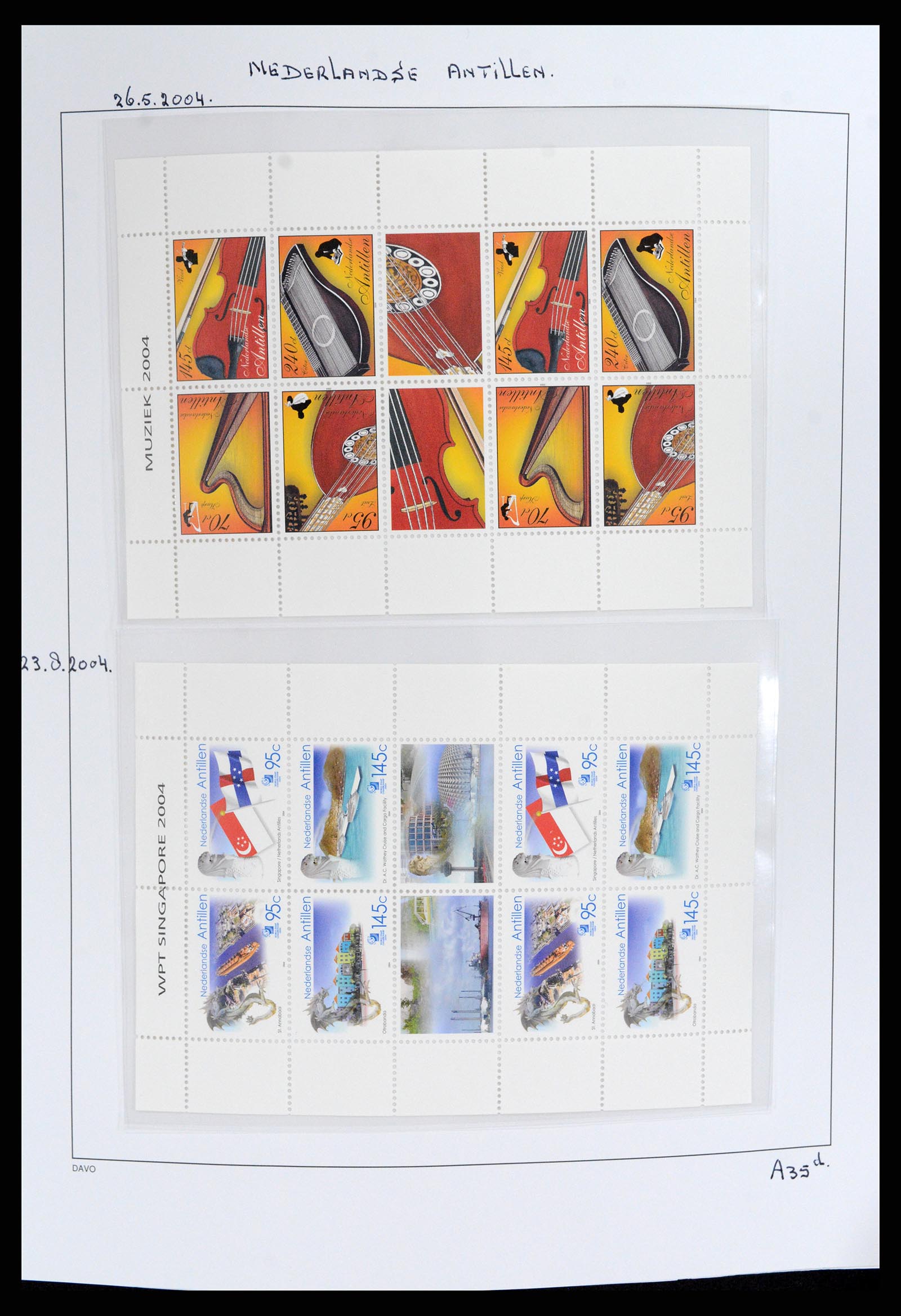 37844 248 - Stamp Collection 37844 Curaçao/Antilles 1873-2010.