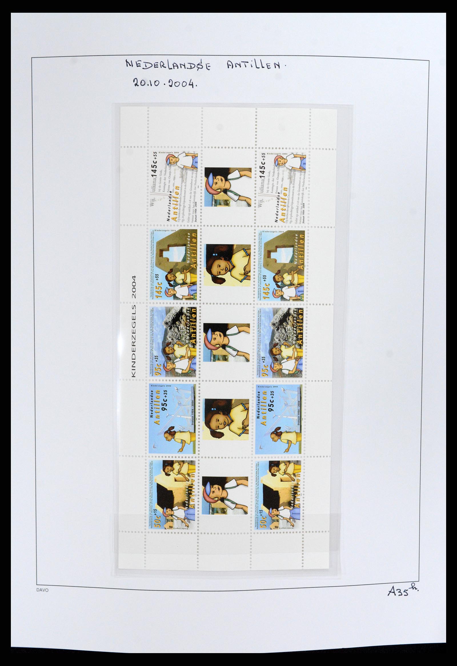 37844 251 - Stamp Collection 37844 Curaçao/Antilles 1873-2010.